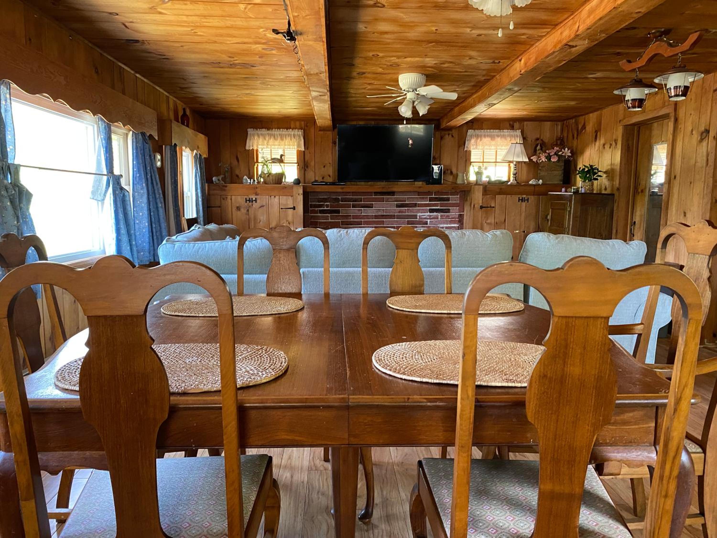 Adirondack Waterfront Cabin Upper Hudson Tributary view 3