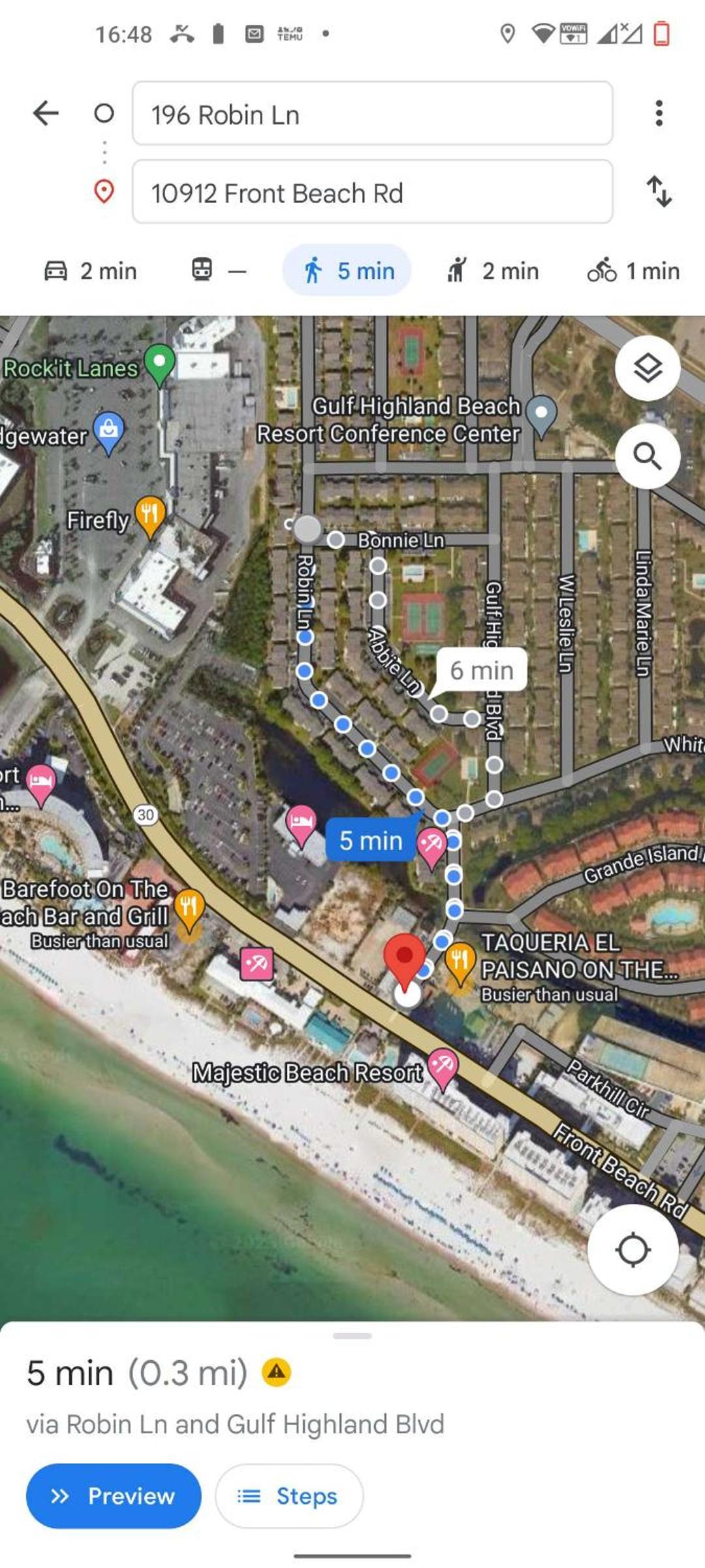 Gulf Highlands Resort Walk to Beach 5 minutes view 3