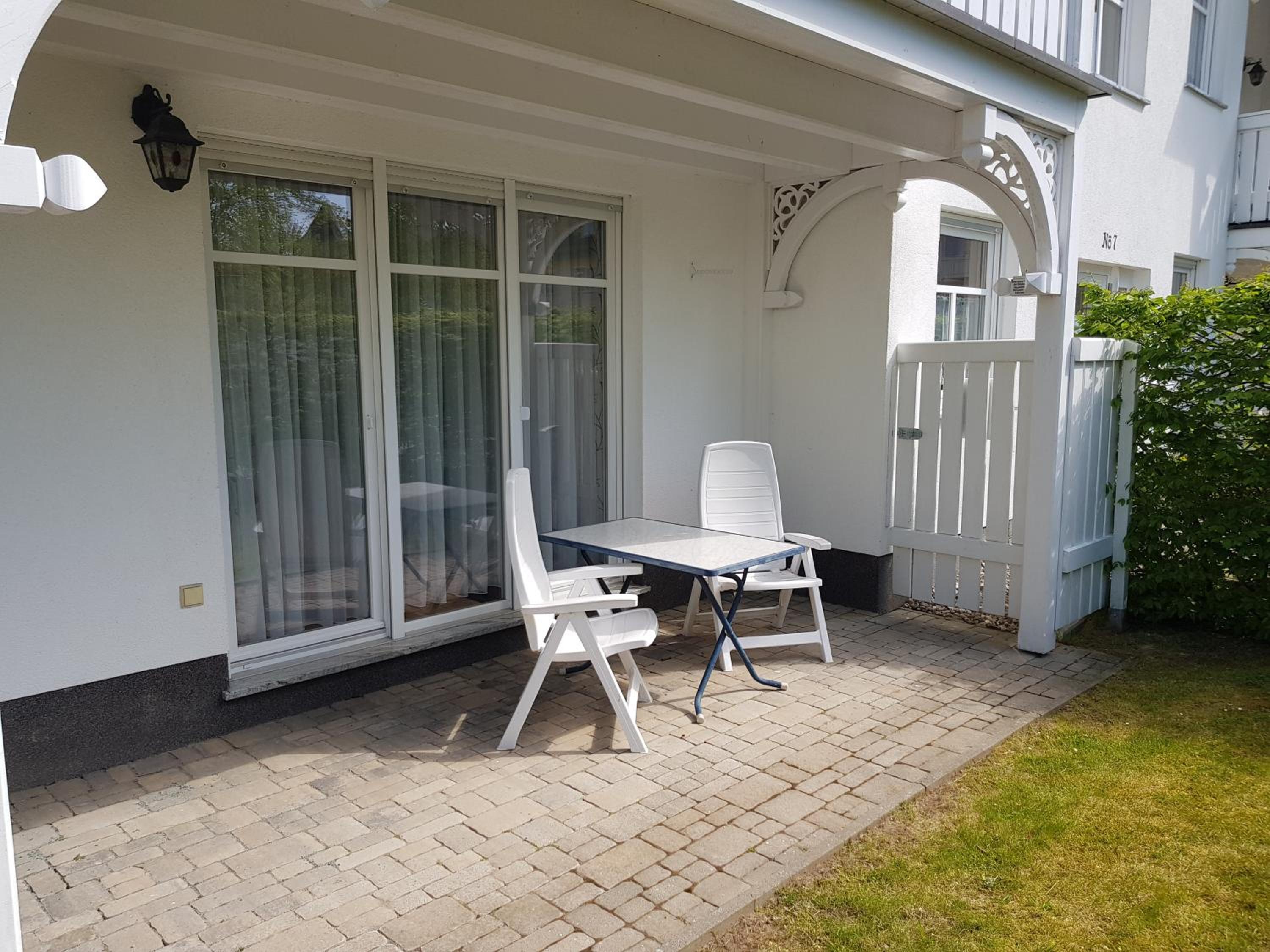 Villa Seefisch, Wohnung 1 mit Terrasse
