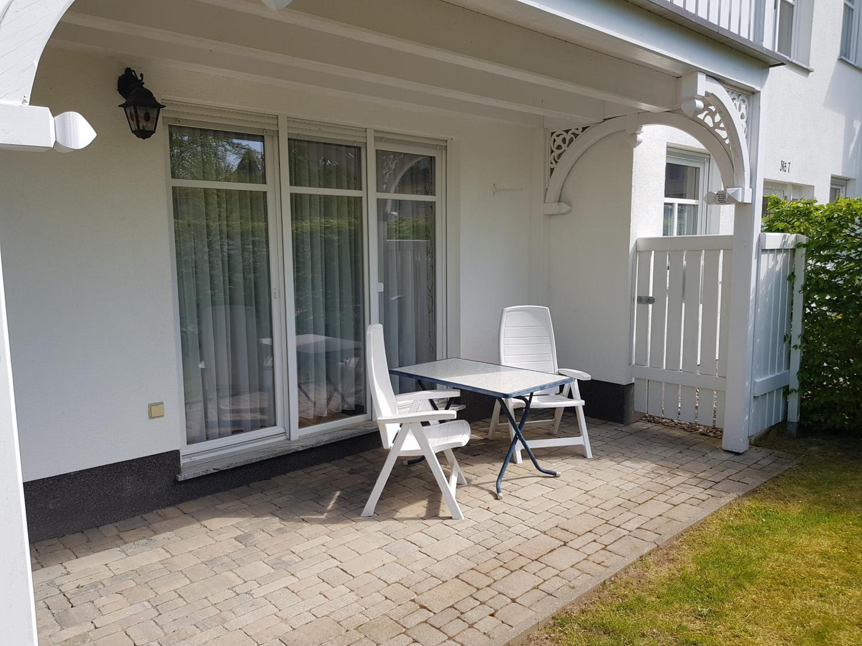 Villa Seefisch, Wohnung 1 mit Terrasse