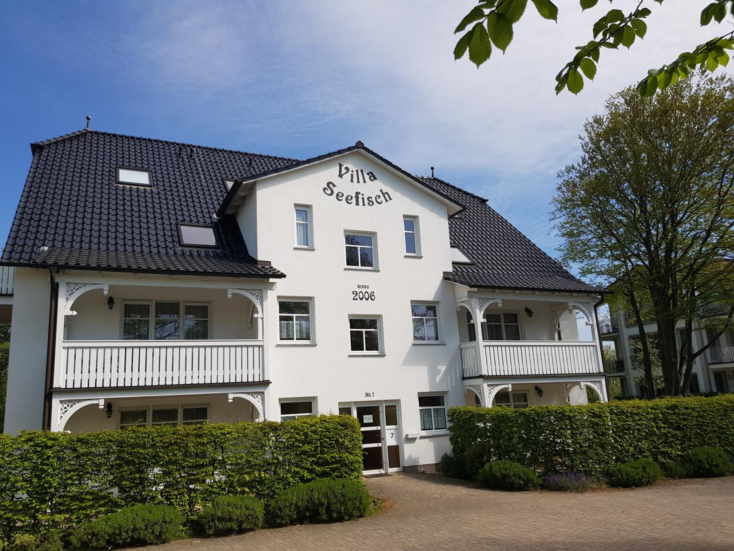 Villa Seefisch, Wohnung 4 mit Terrasse