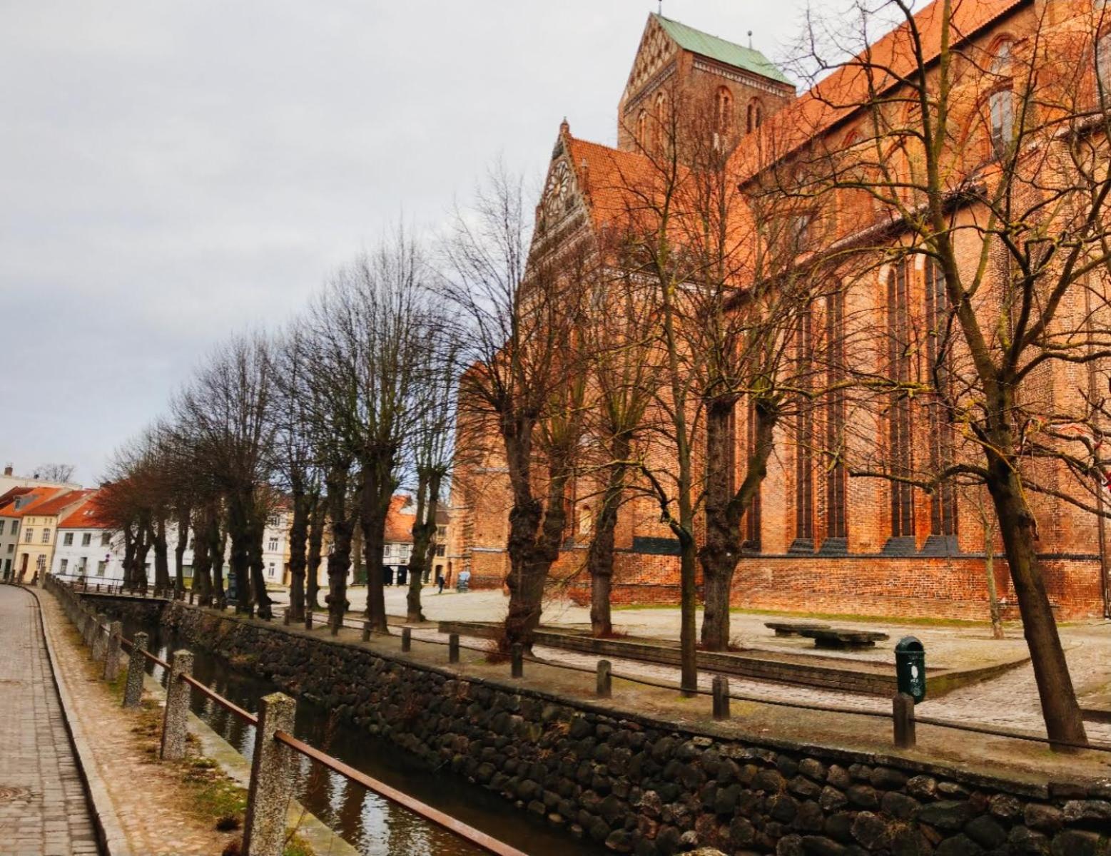 Ferienhaus in der Hansestadt mit Blick auf Ostsee
