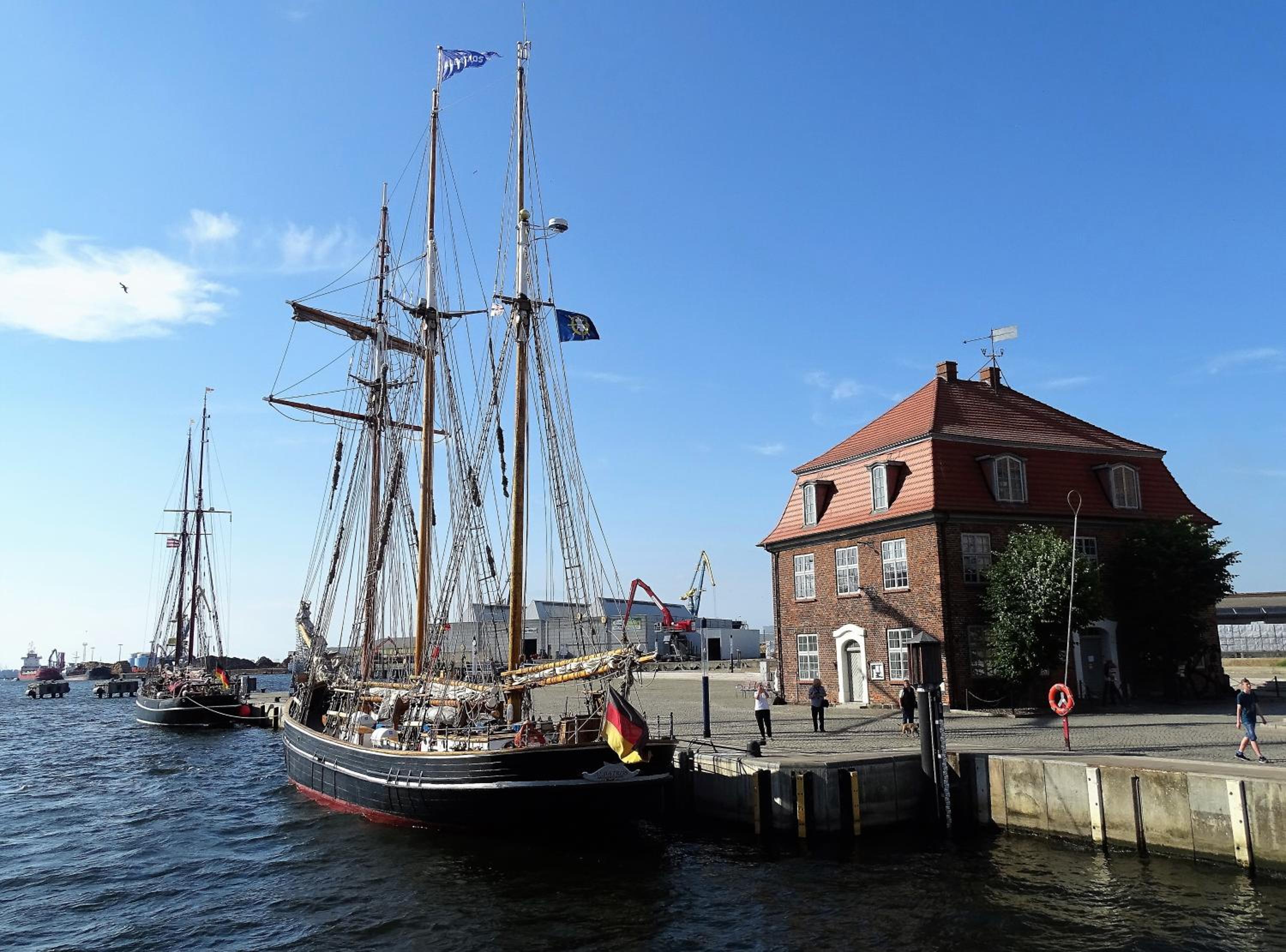 Ferienhaus in der Hansestadt mit Blick auf Ostsee