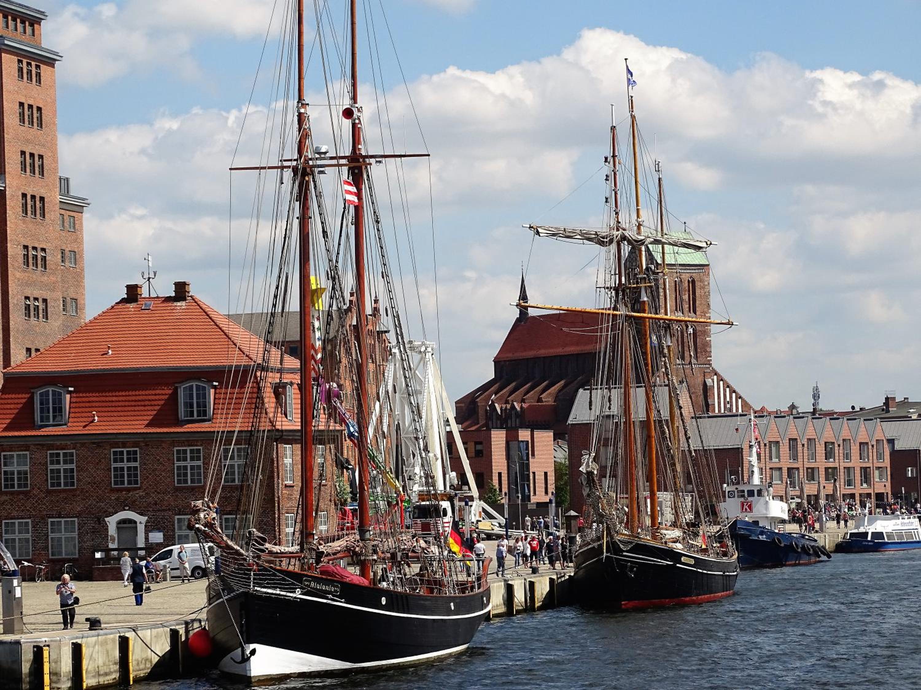 Ferienhaus in der Hansestadt mit Blick auf Ostsee