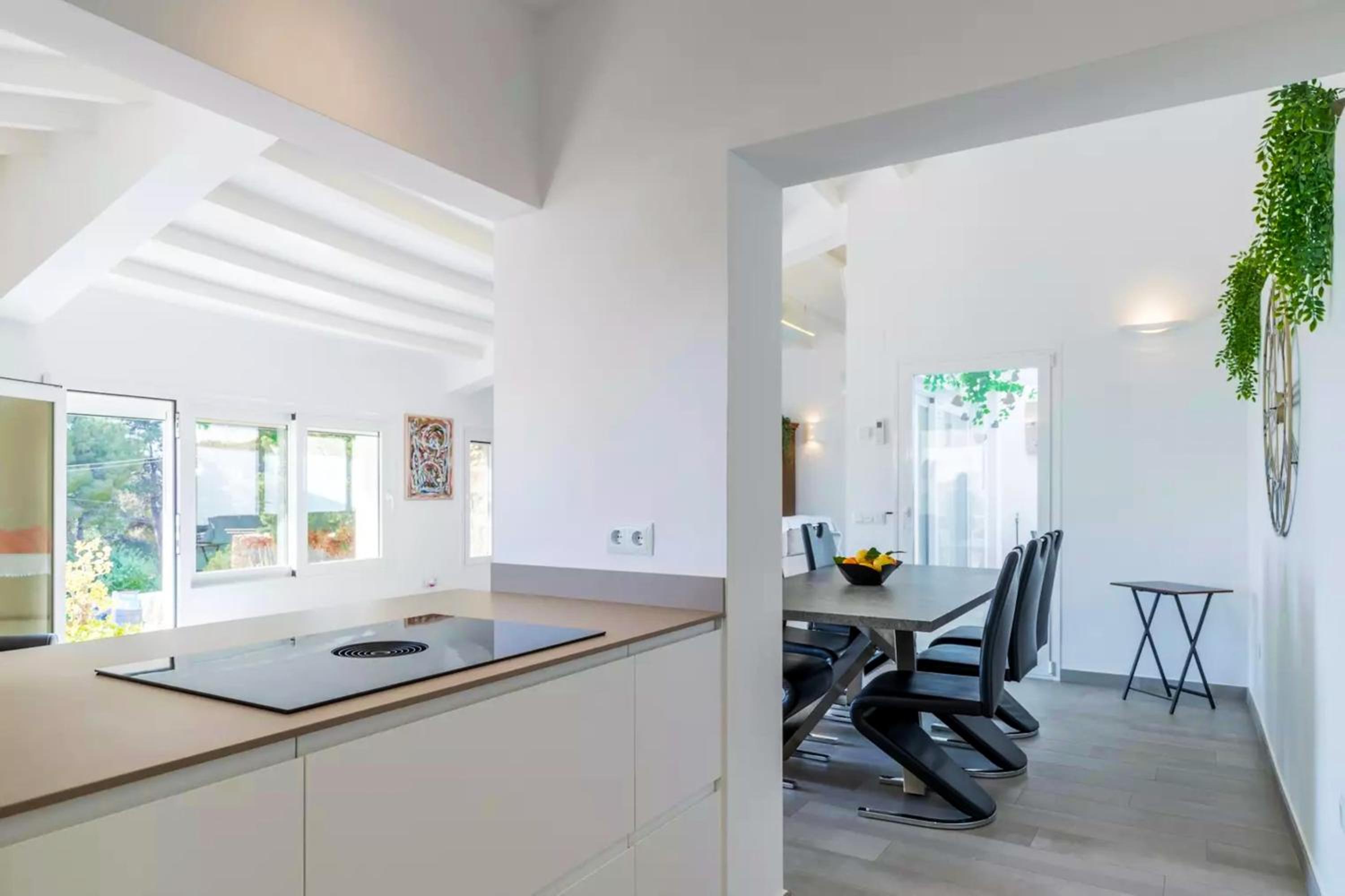 Mediterranean villa in Calpe with private pool.