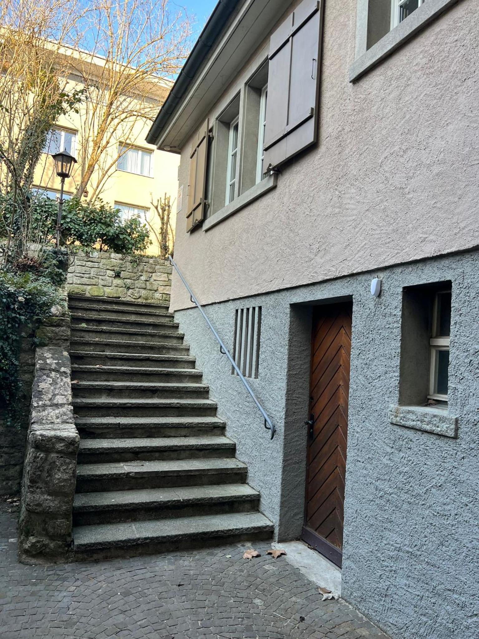 Blick auf Schwarzen Turm - Freihofapartments