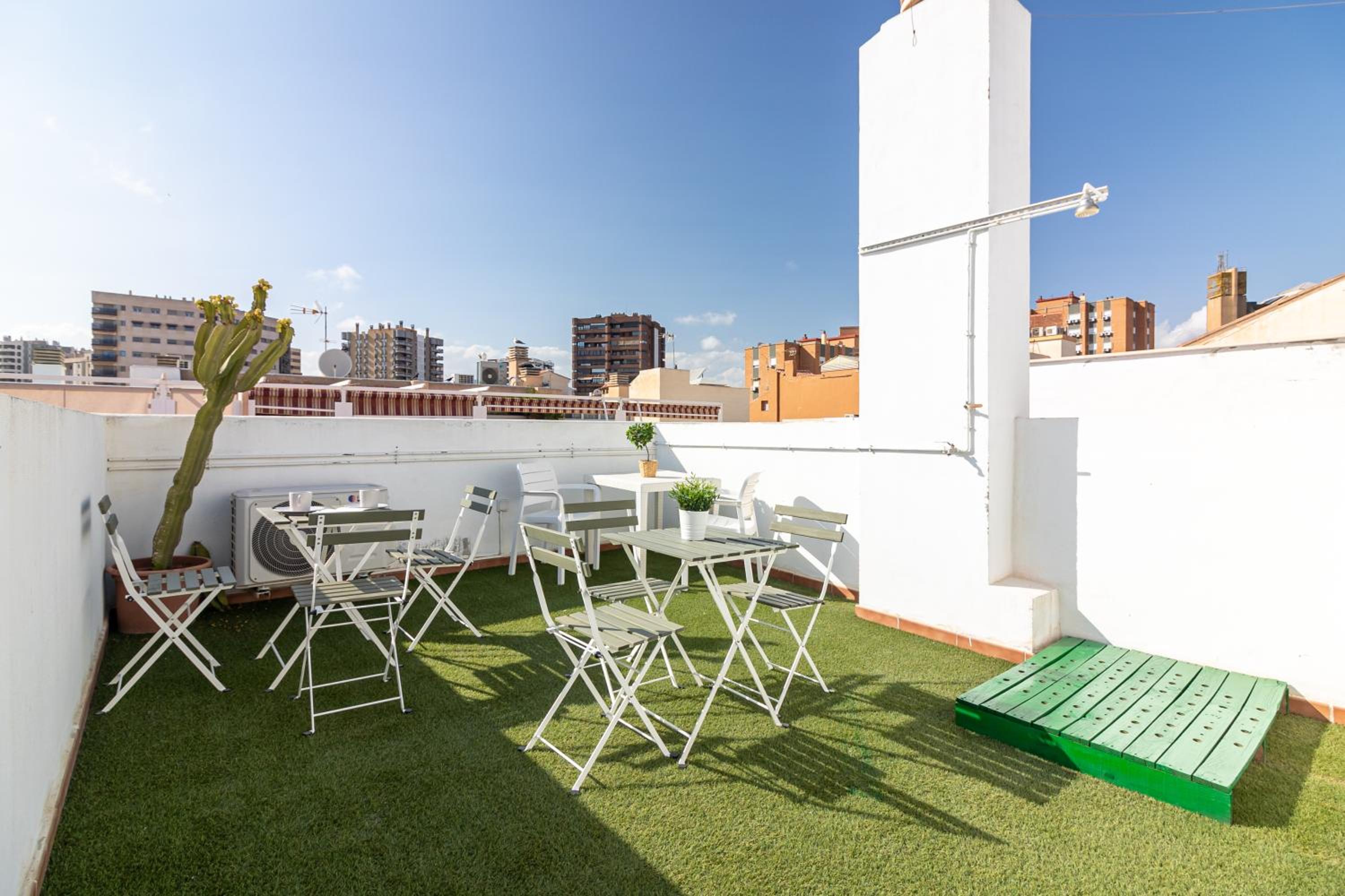 Málaga Center Flat. Carmen City Center Roof-Terrace Boutique