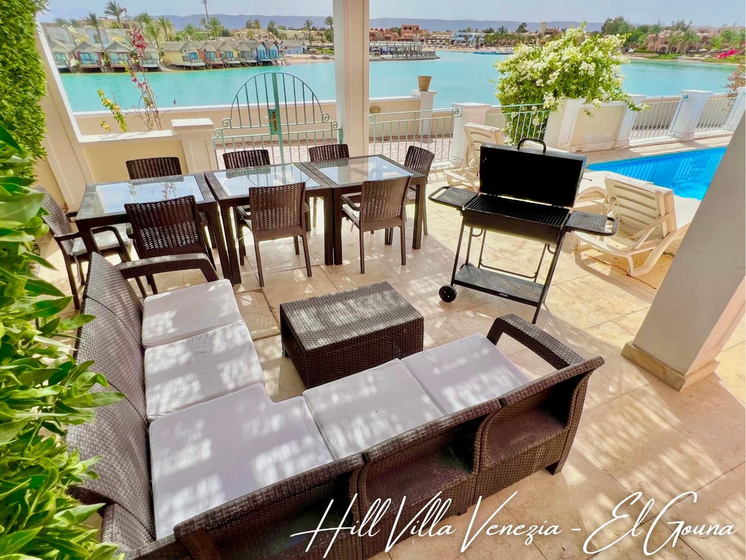 Hill Villa Venezia El Gouna: pool, beach & WiFi view 2