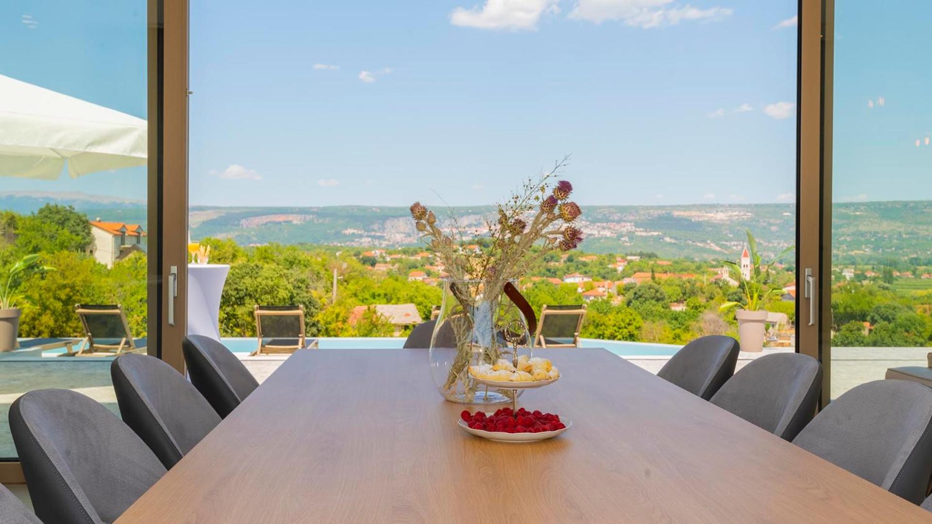 Modern and luxurious villa with swimming pool in Zmijavci view 2