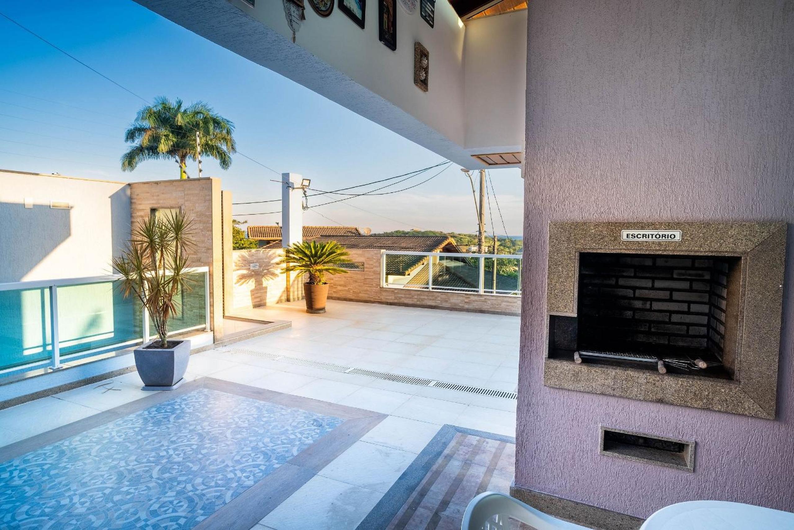 Casa piscina, área gourmet e linda vista | ROGV202