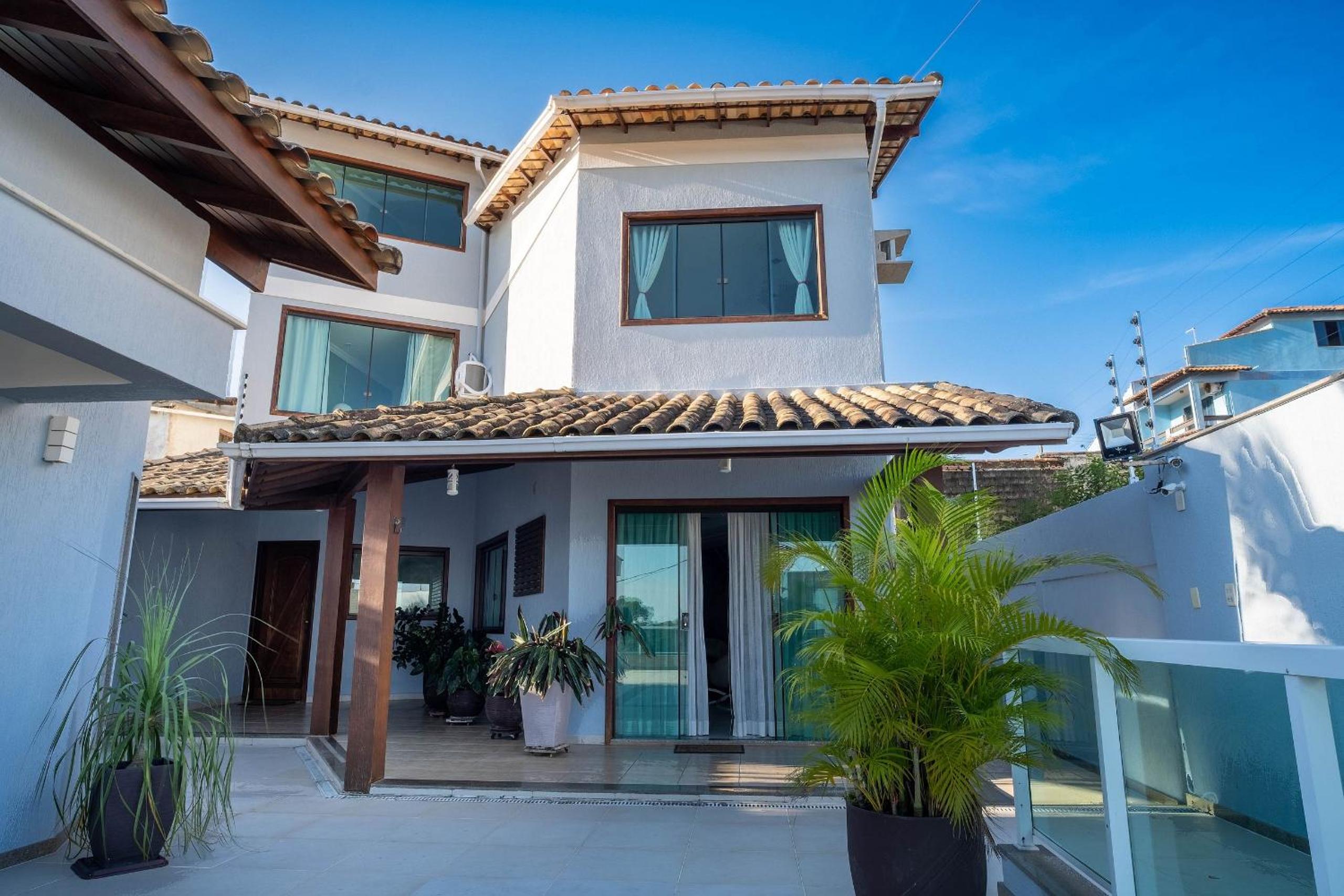Casa piscina, área gourmet e linda vista | ROGV202