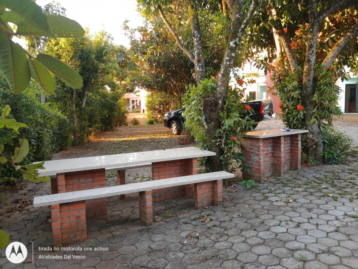 outdoor BBQ area