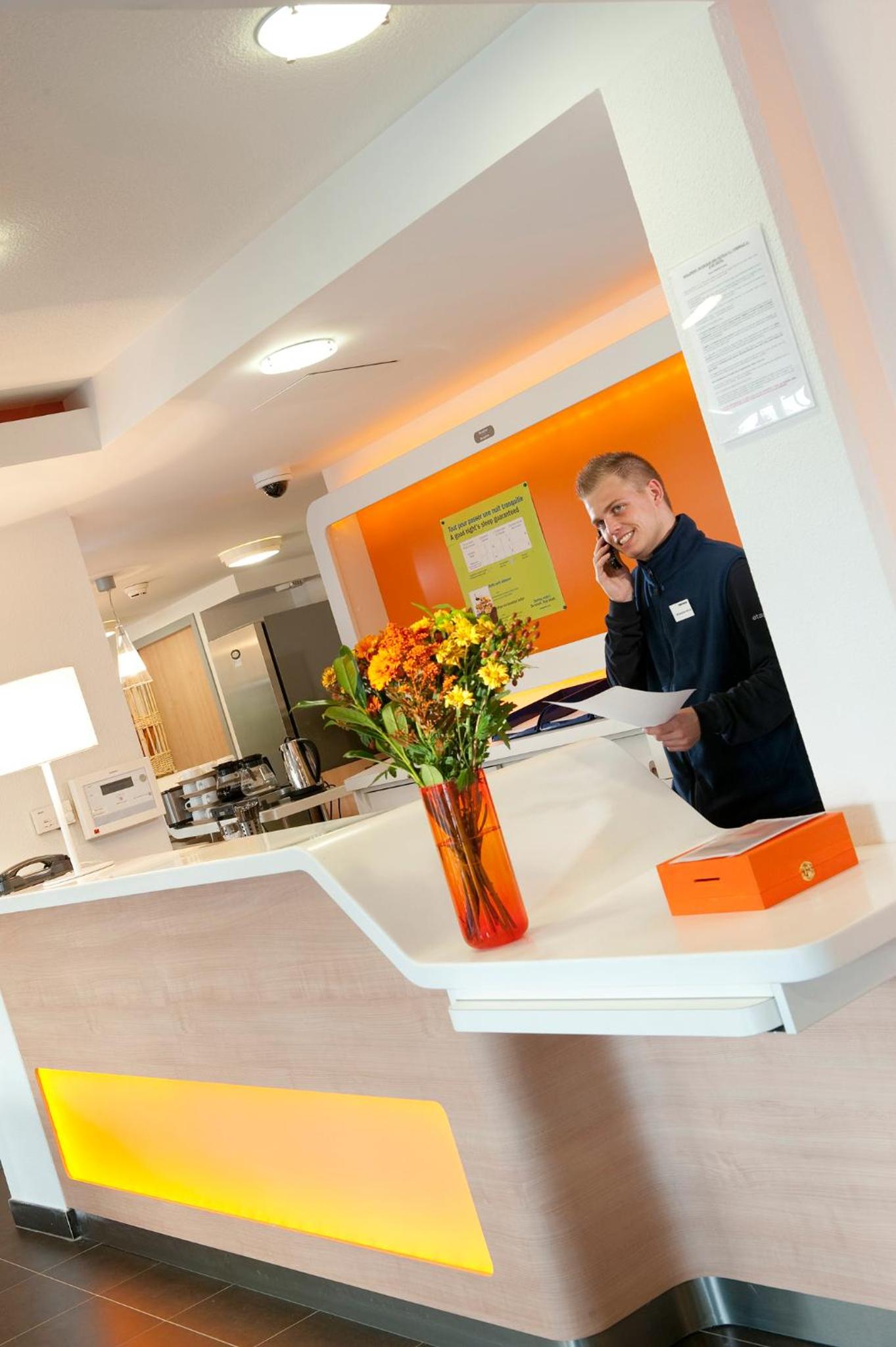 hotel reception