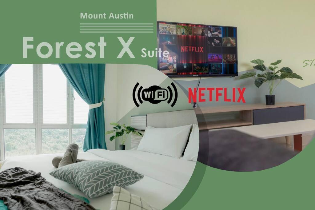 Forest X 1 bedroom-4pax-Mount Austin-Netflix-Ikea-Jusco