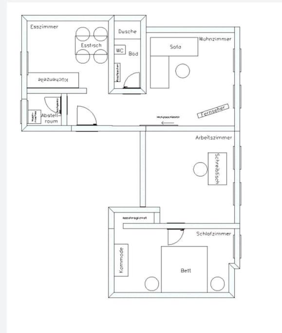 Flair Apartments 'FACHWERK & FLAIR' - Altstadt-Apartment 78 qm für Urlaub oder Geschäftsreise, Innenstadtlage, ruhig, modern, 900 m Bahnhof, 24 Std Check-i