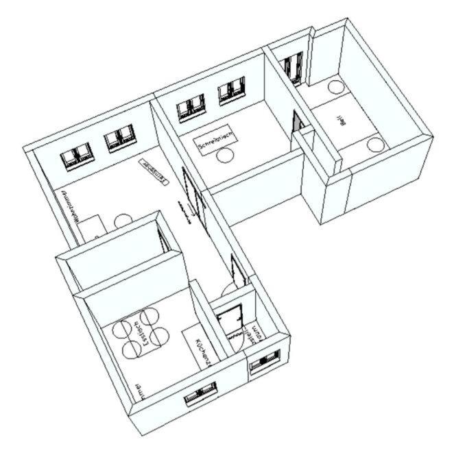 Flair Apartments 'FACHWERK & FLAIR' - Altstadt-Apartment 78 qm für Urlaub oder Geschäftsreise, Innenstadtlage, ruhig, modern, 900 m Bahnhof, 24 Std Check-i