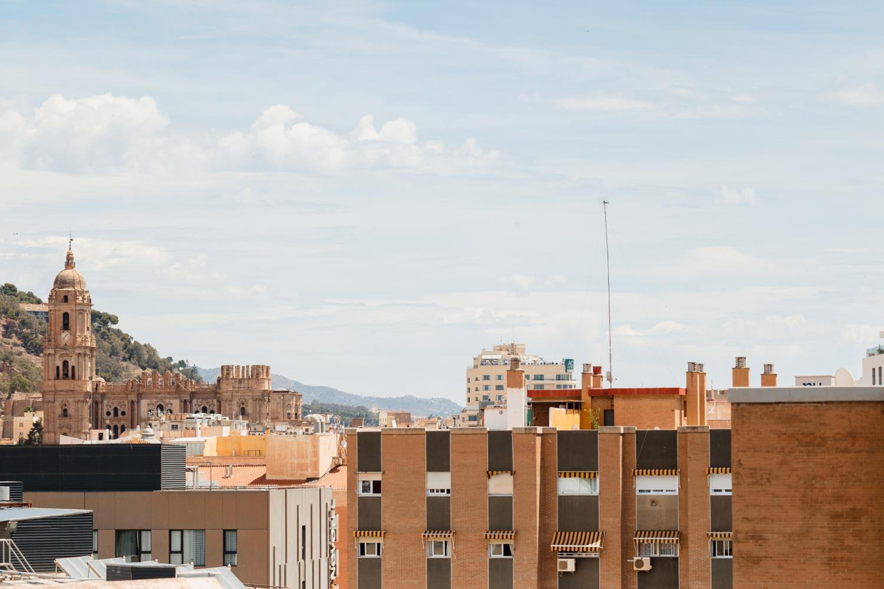 In the historic center of Malaga, very close to the beach and the AVE train station
