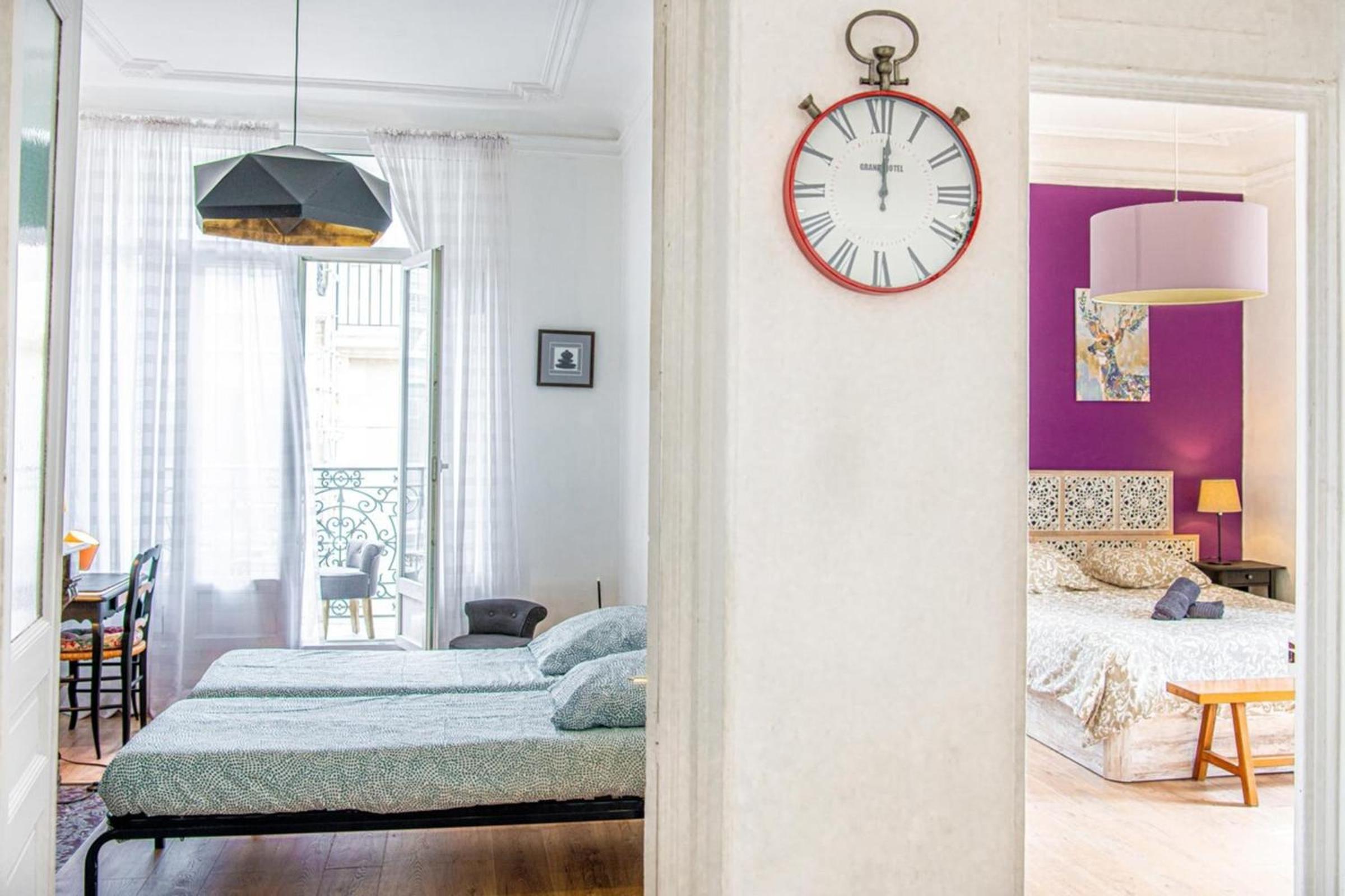 Grand 2 chambres avec balcon Parc Longchamp