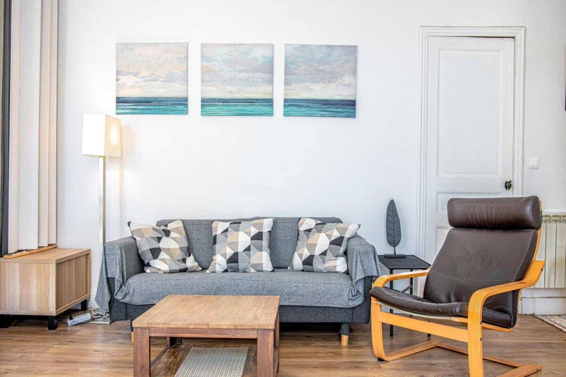 Grand 2 chambres avec balcon Parc Longchamp