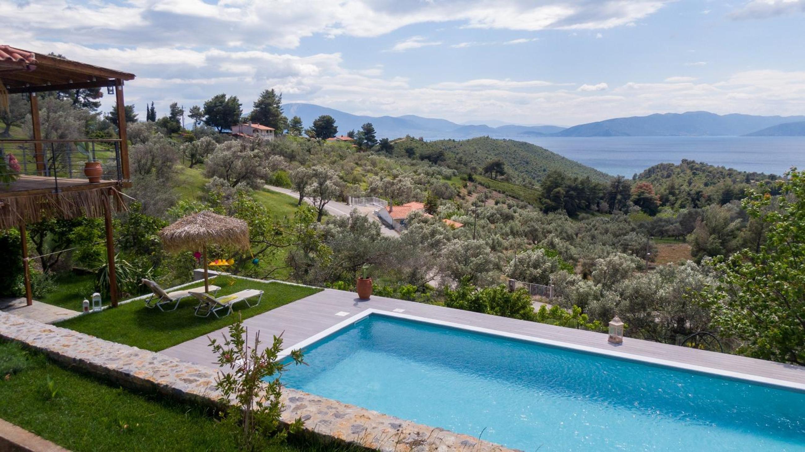Calypso Villa with Jacuzzi Pool & Sea View view 5