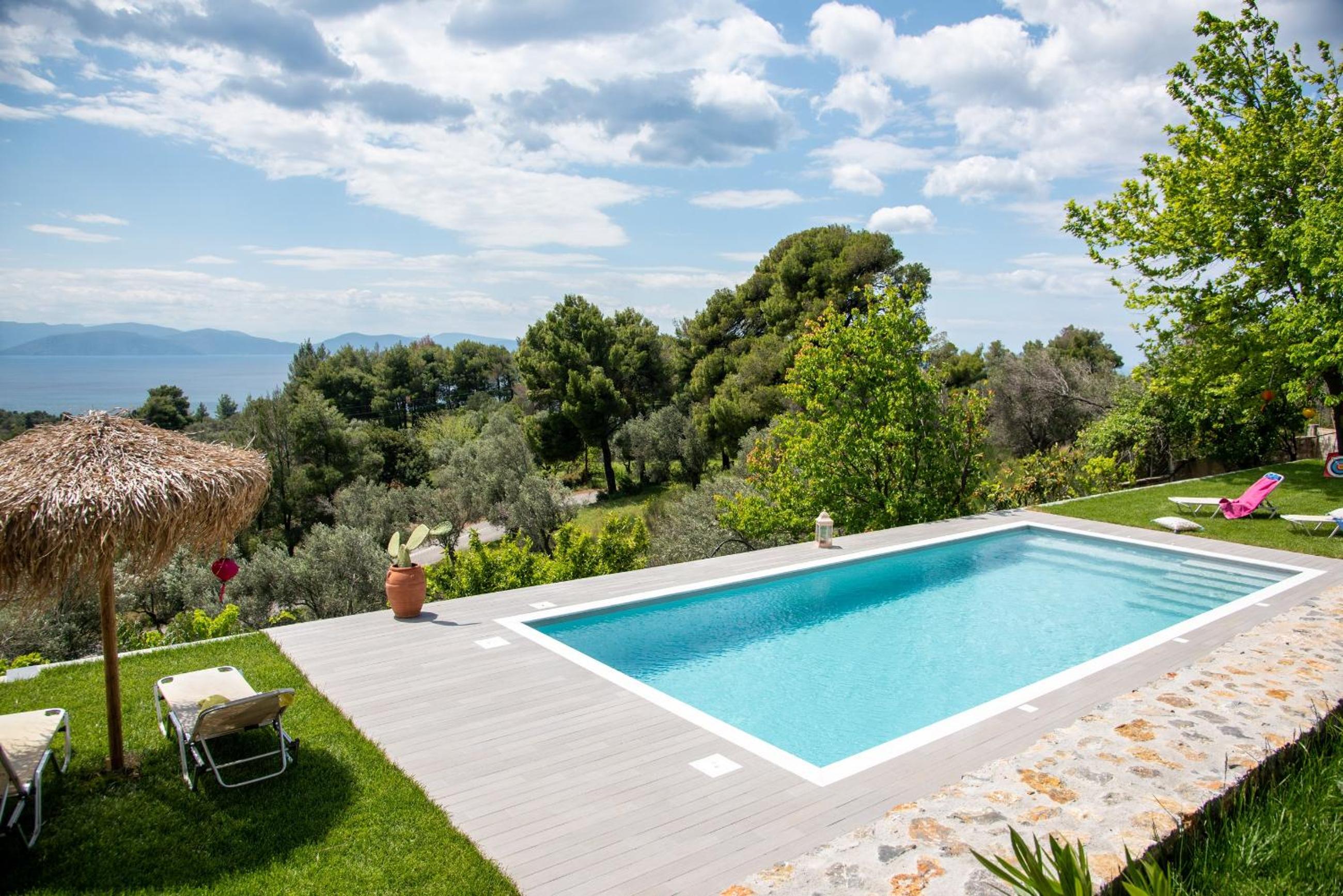 Calypso Villa with Jacuzzi Pool & Sea View view 2