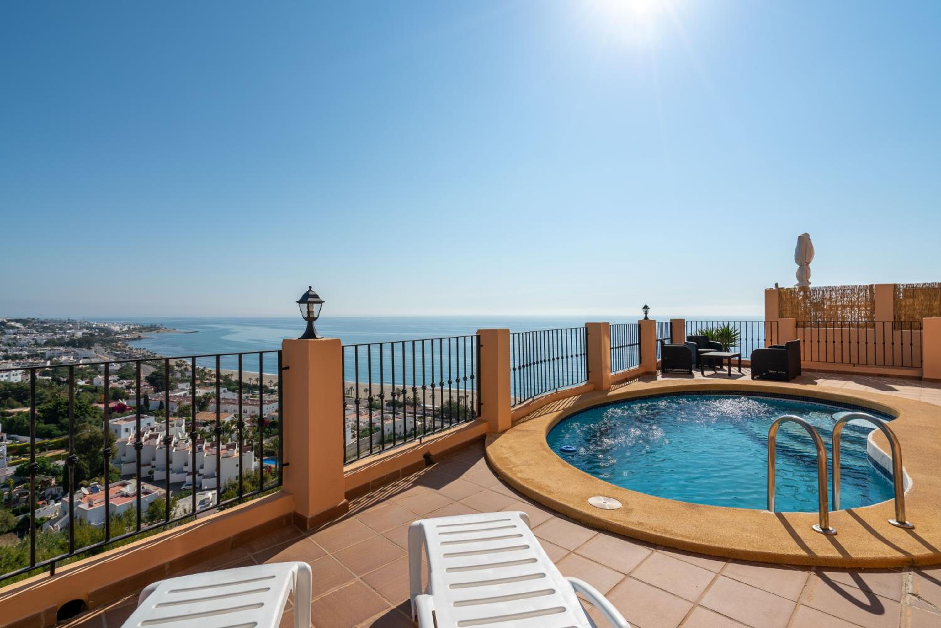 Chalet con vistas al mar y piscina view 5