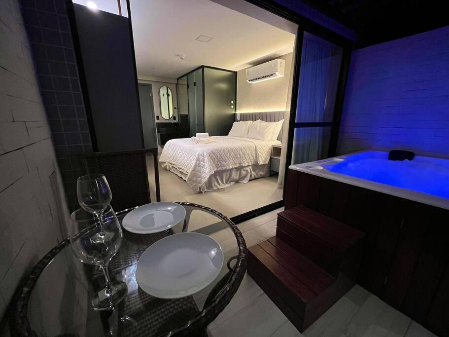 FLAT COM JACUZZI na PRAIA DO BESSA