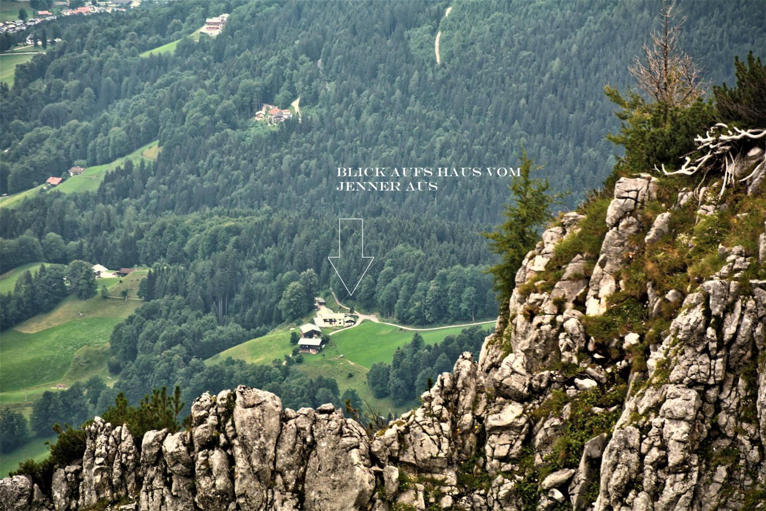 Ferienhaus hoch oben mit Alpen Panorama Königssee- Nichtraucherdomizil