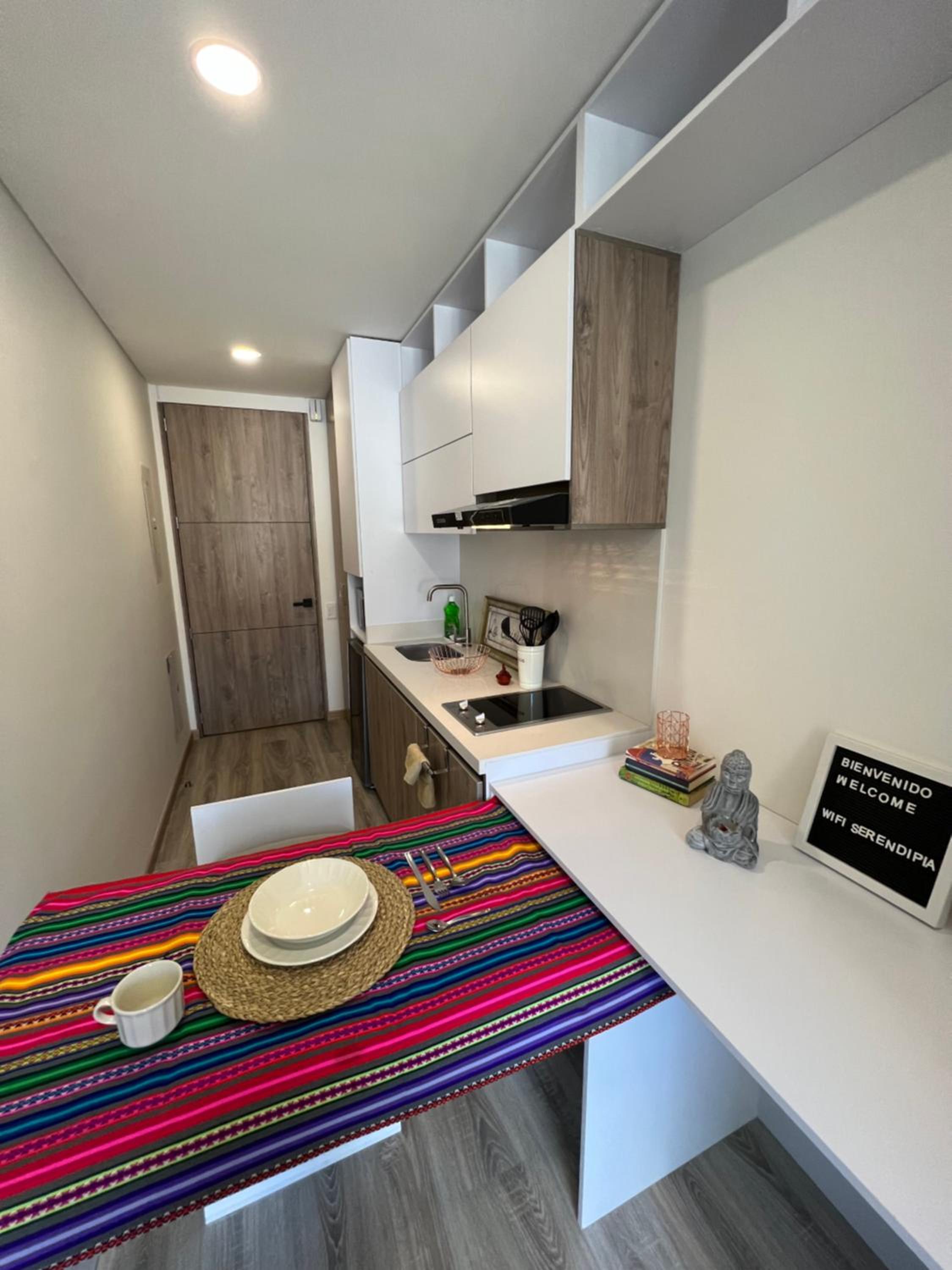 Acogedor Apartaestudio & coworking en Chapinero Alto Zona G