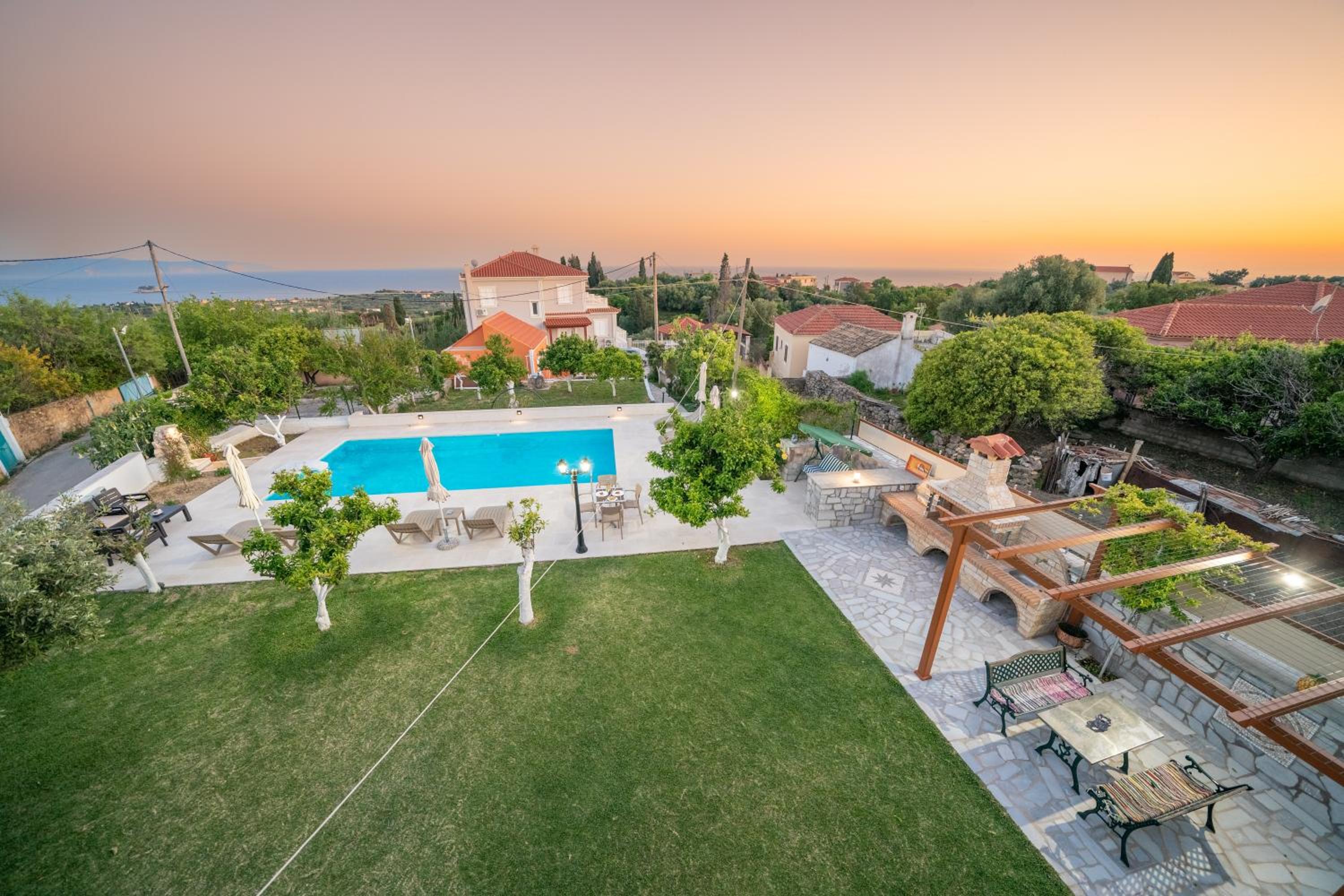 Villa Erasmia- House 2 upper floor view 3