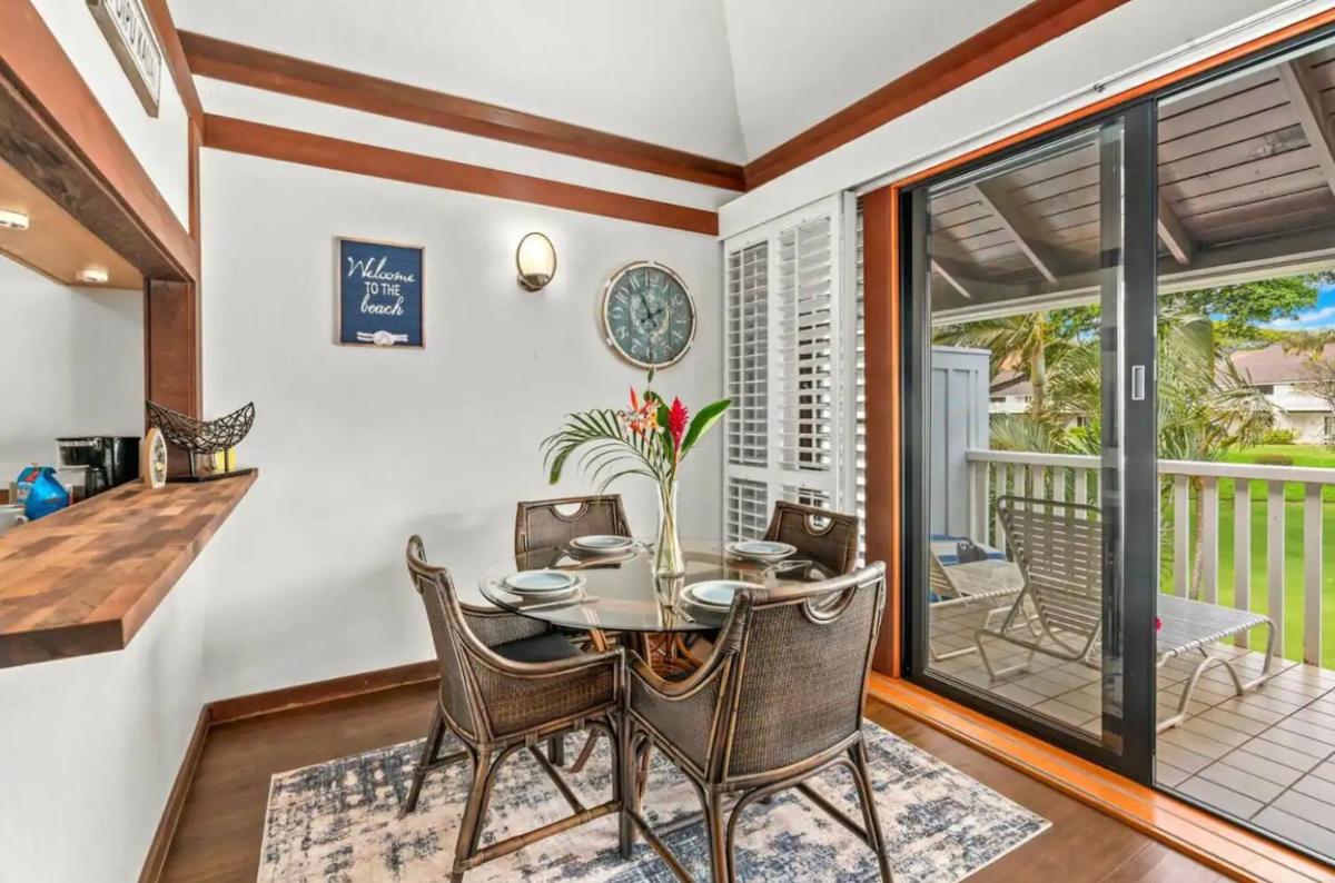 Kiahuna Plantation Unit 42, Air Conditioning, 2 Minute Walk to Beach view 5