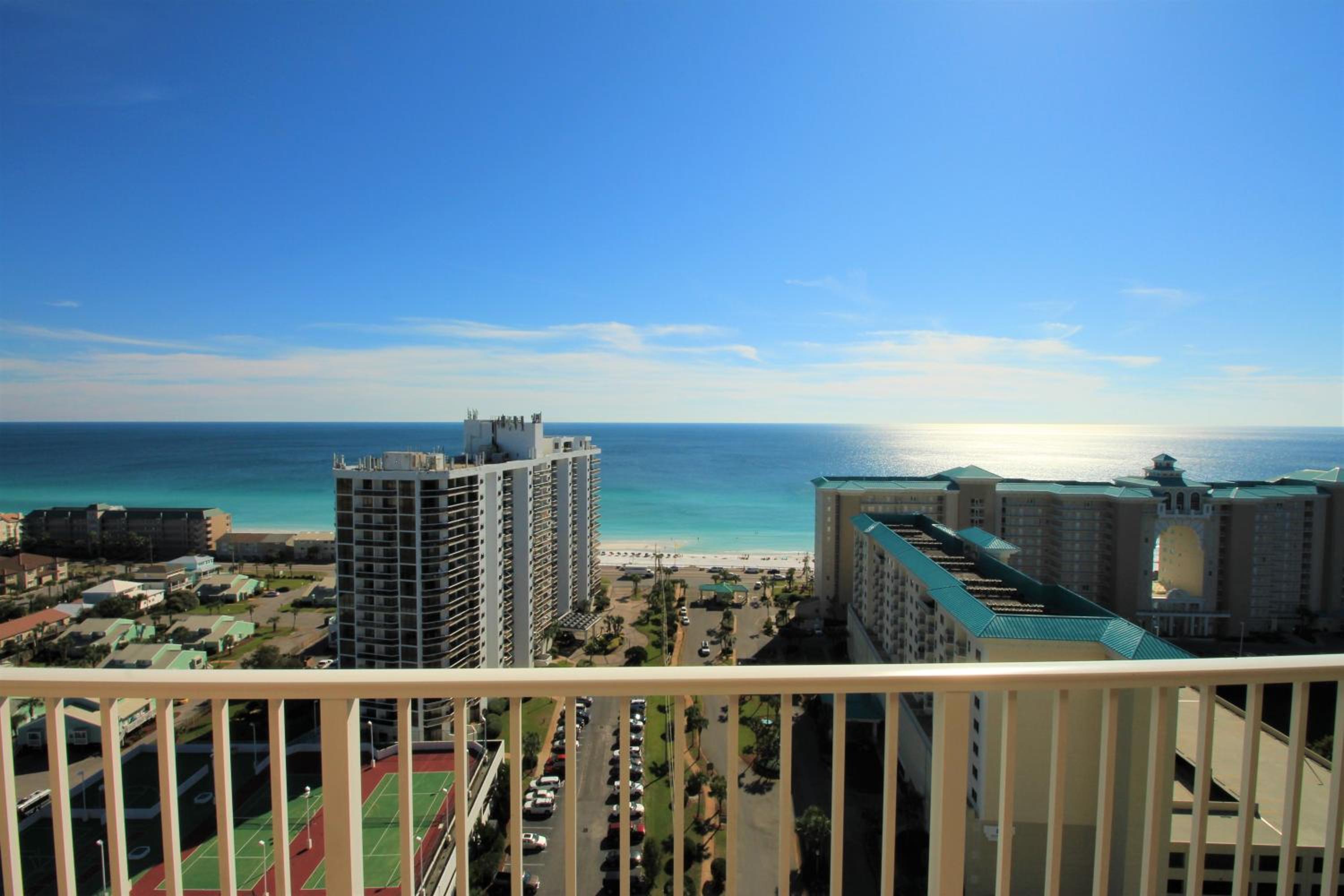 Ariel Dunes 2104 Seascape Resort Gulf View Scenic 98 Florida Beach Rentals 21st floor view 2