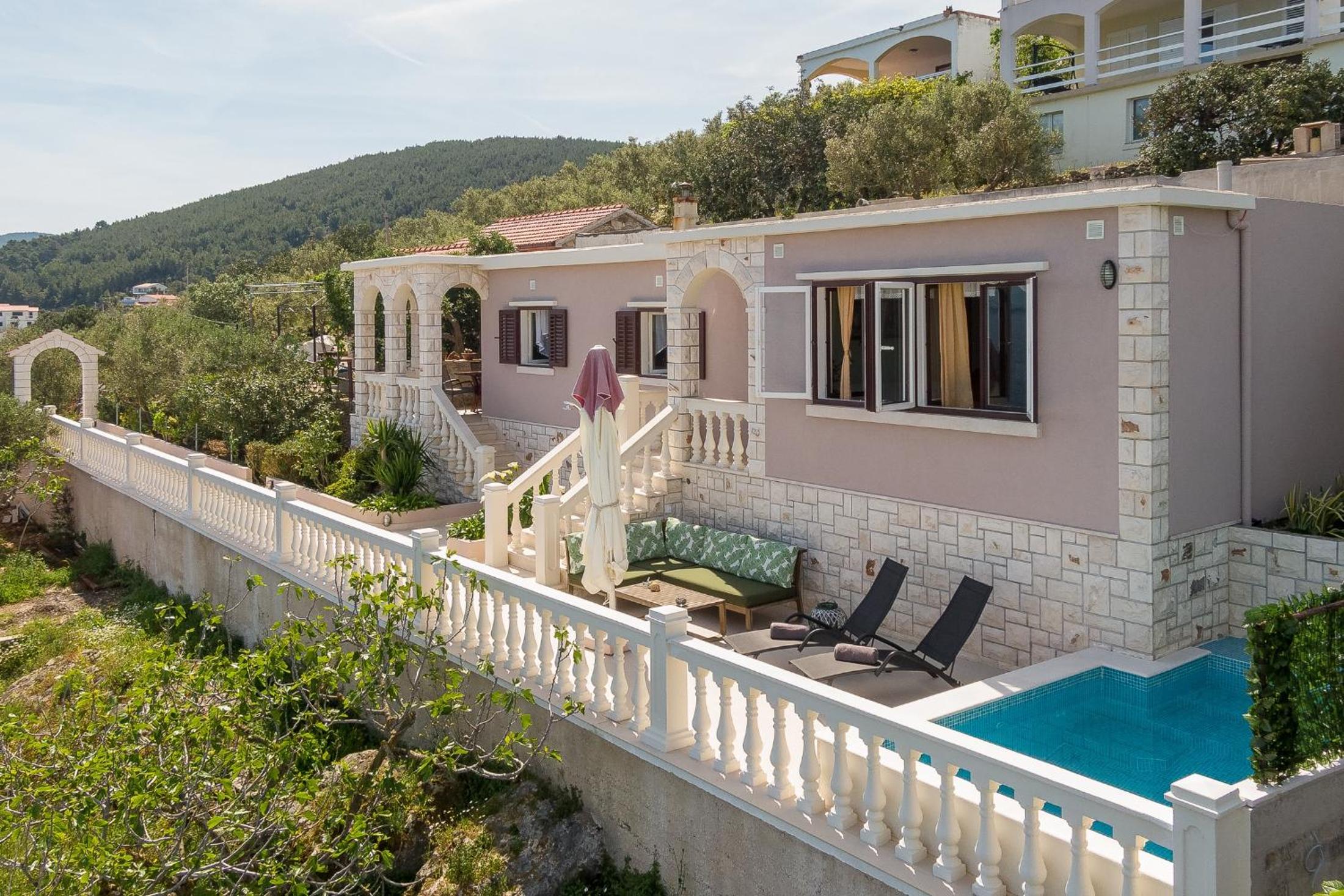 Seaside house with a swimming pool Prigradica, Korcula - 18788 view 2