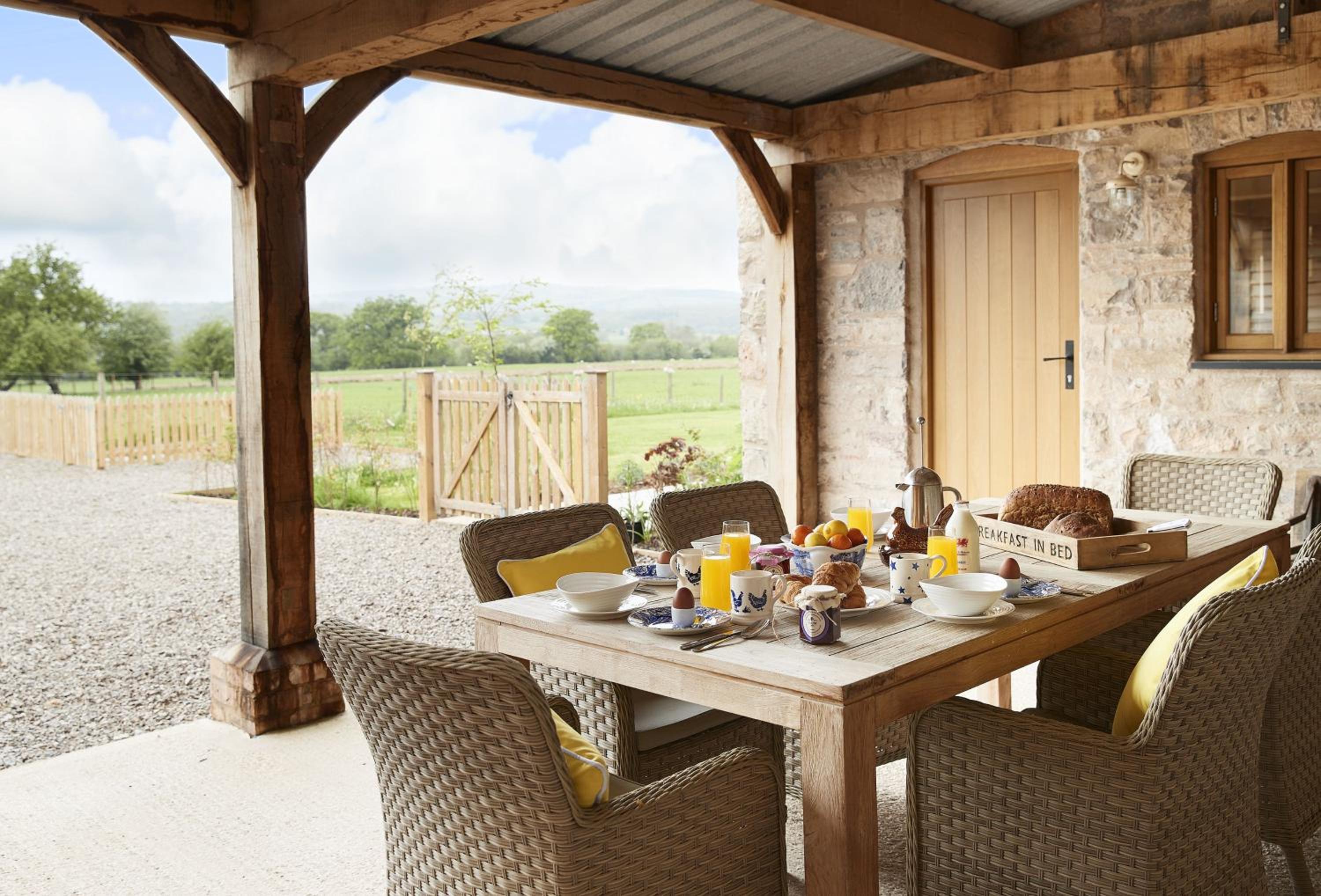 The Longbarn at Caerfallen view 4