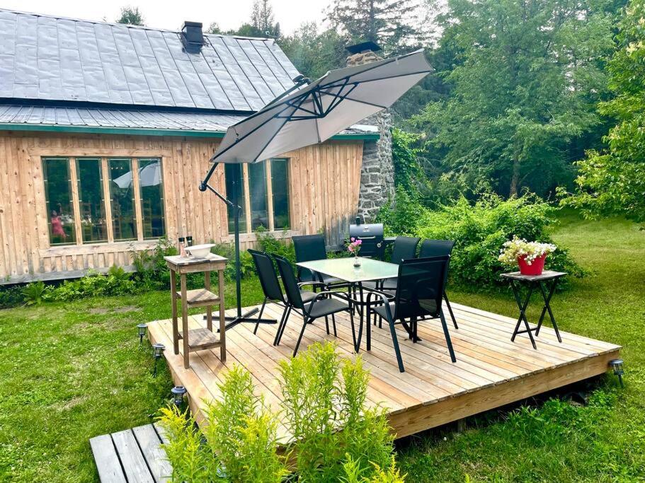 Chalets NABU La Sacacomie - Rivière - Billard