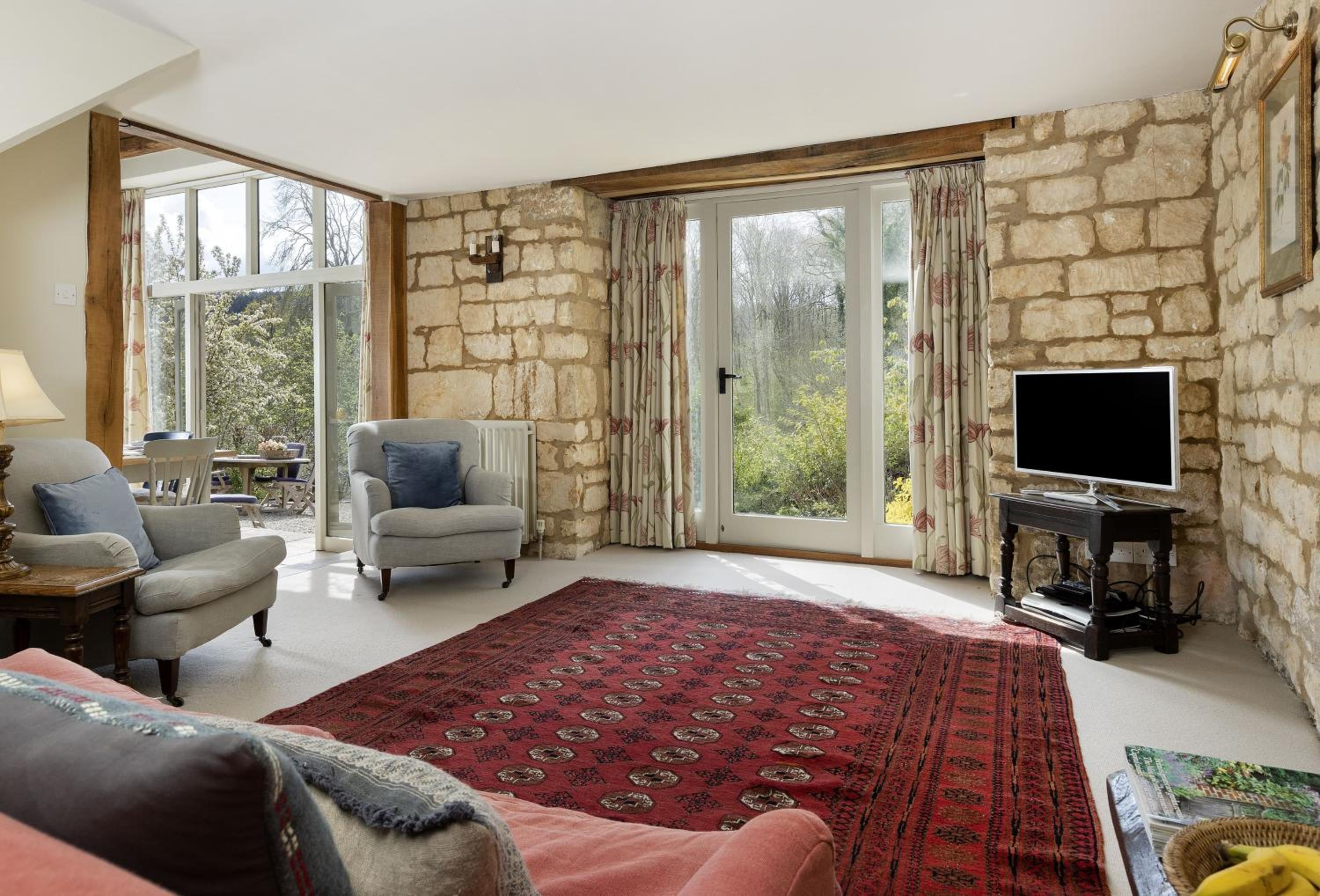 Buckland Wood Barn view 3