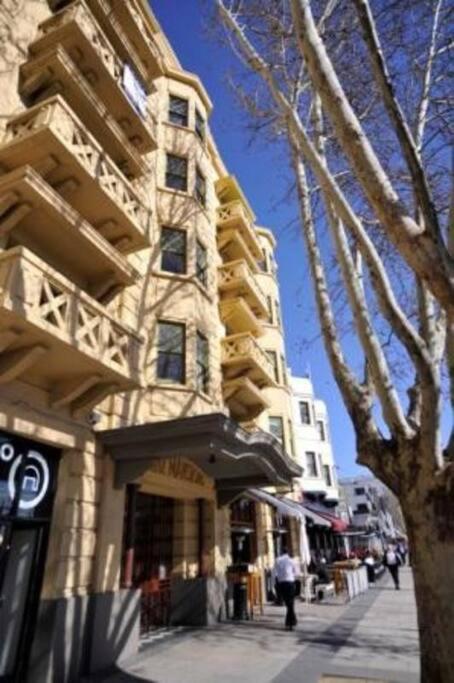 Large Two Bedroom Apartment with City Park and Bay views