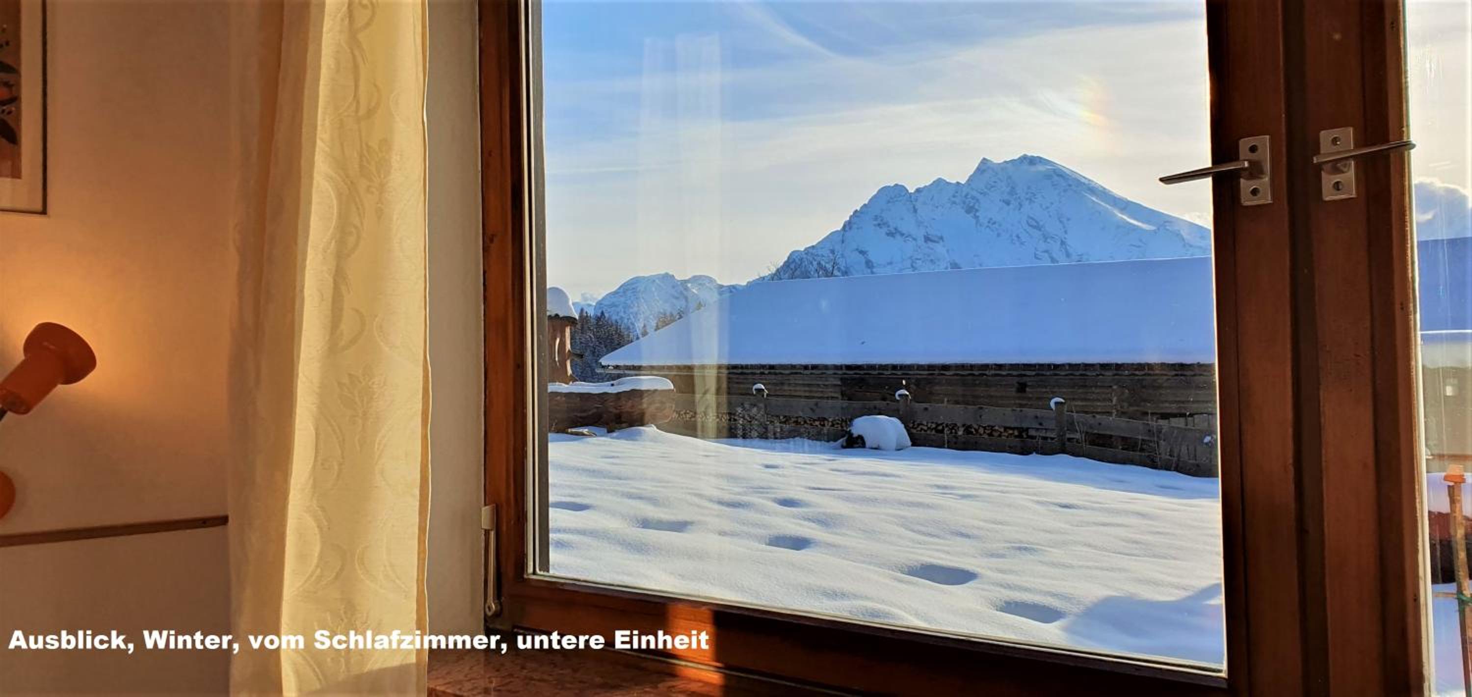 Ferienhaus hoch oben mit Alpen Panorama Königssee- Nichtraucherdomizil