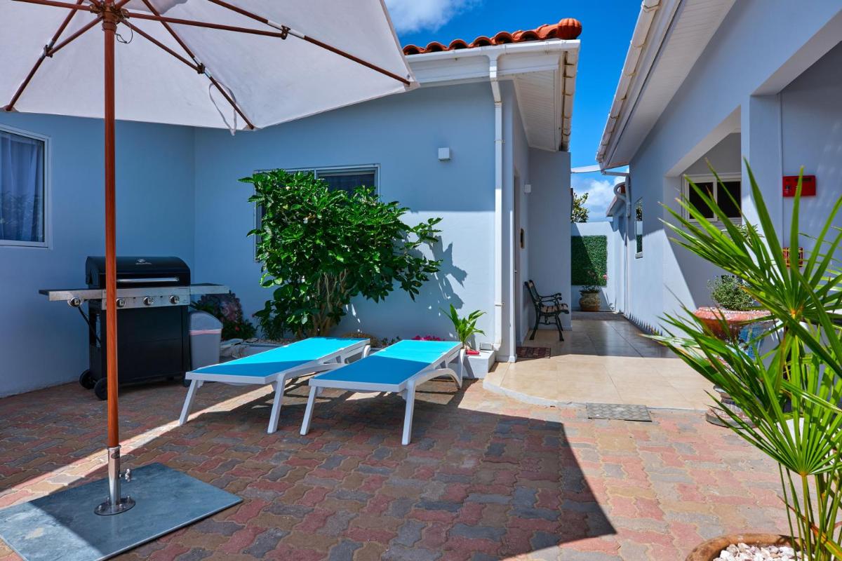 outdoor BBQ area