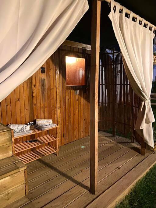 Superbe appartement avec jardin, sauna et jacuzzi