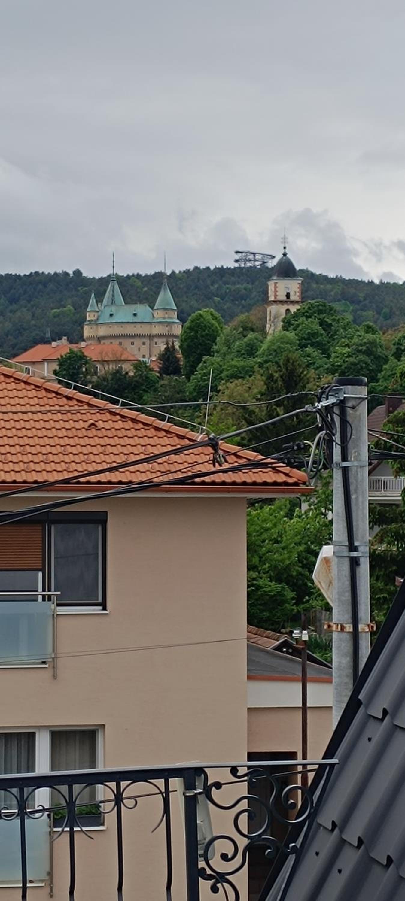 Apartmán s výhľadom na Bojnický zámok view 3