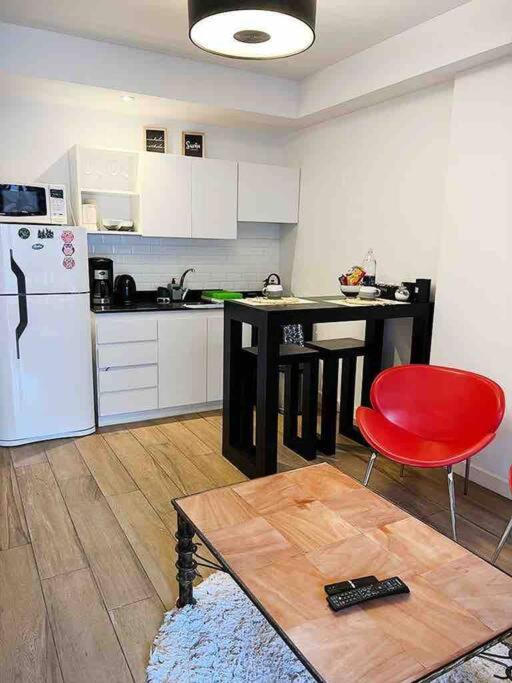 Estudio en Palermo con balcon y edificio con amenities