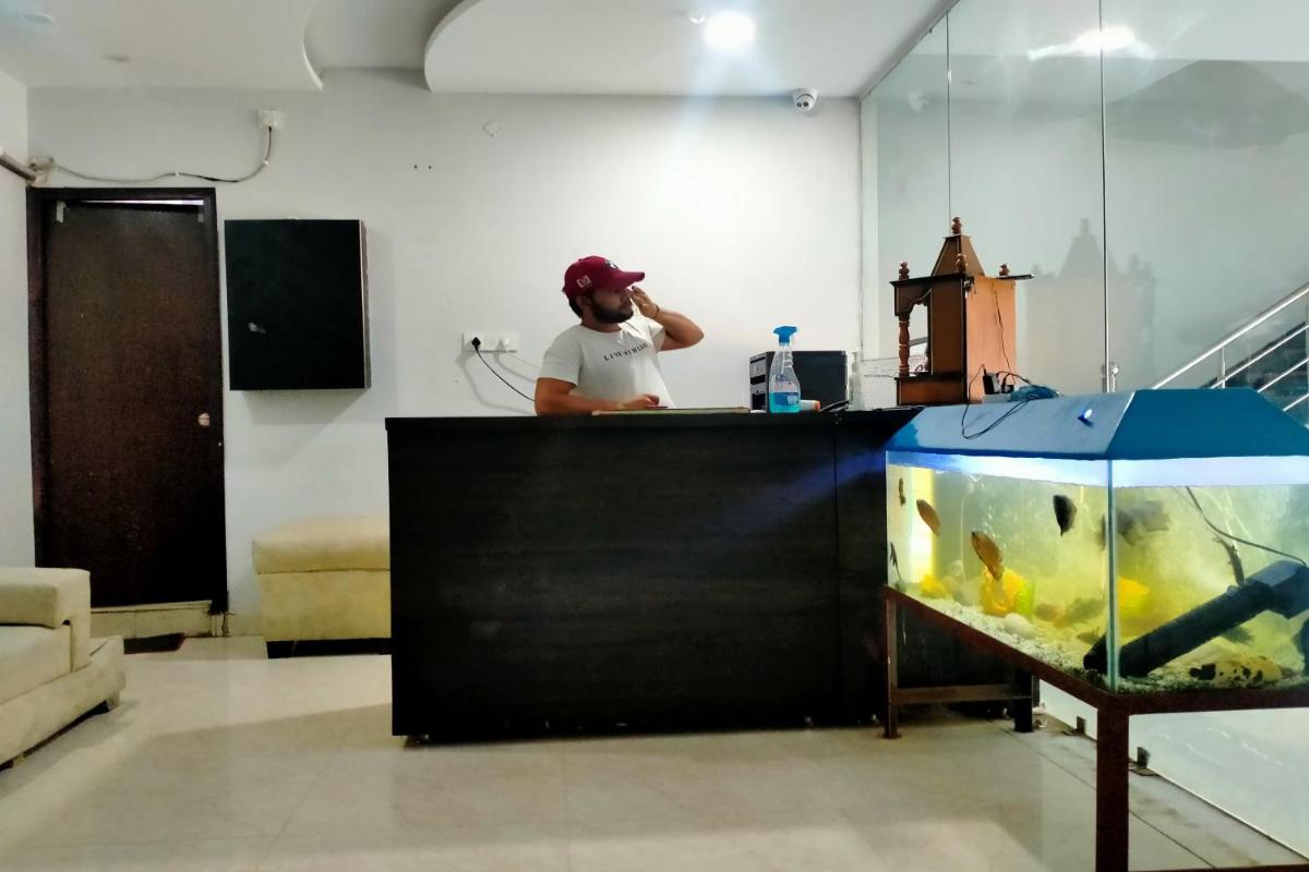 hotel reception