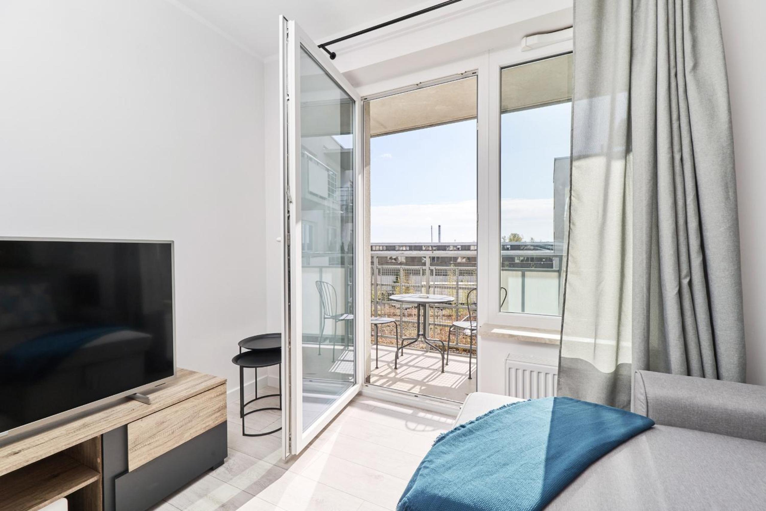 Siemianowicka Apartment with Balcony & Parking Wrocław by Renters