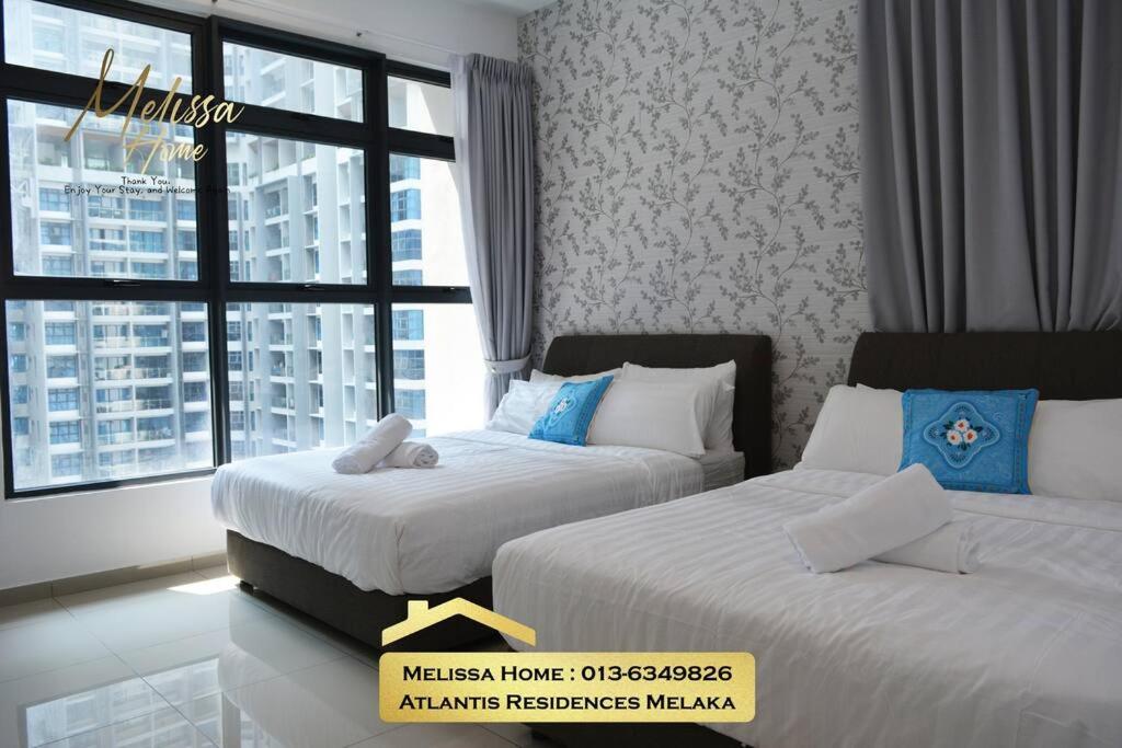 Huge Pool View 1B1BR,4-6 pax Near Jonker Walk Atlantis Residences Melaka photo 1