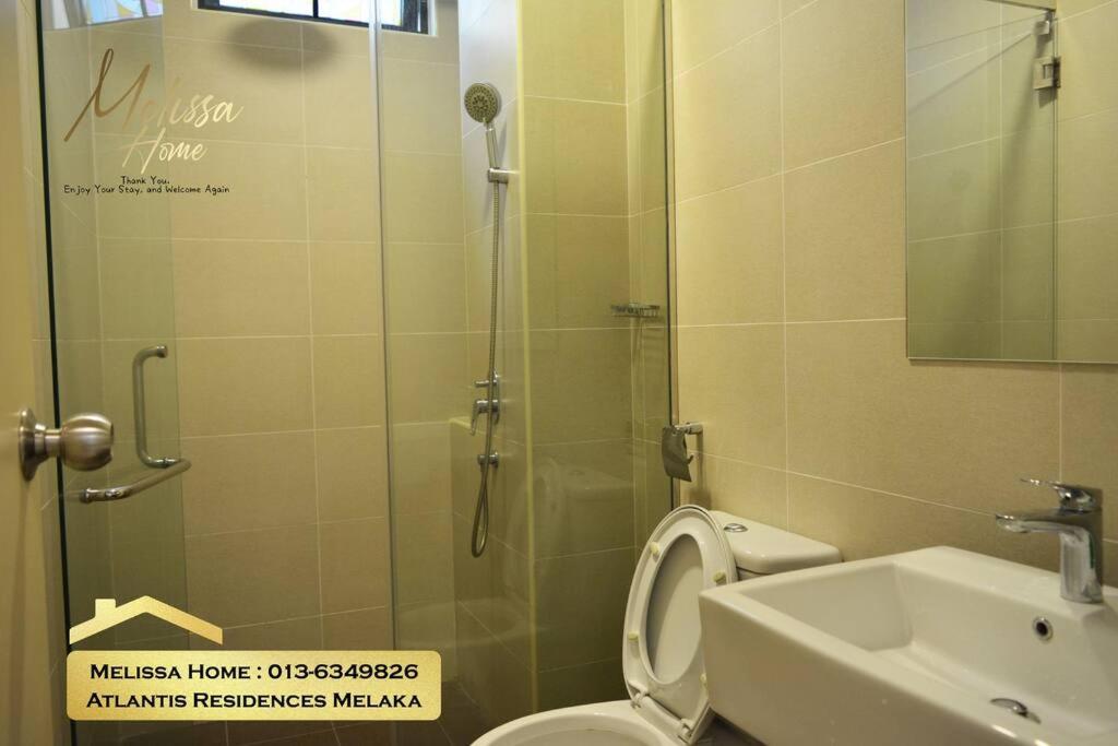 Huge Pool View 1B1BR,4-6 pax Near Jonker Walk Atlantis Residences Melaka photo 3