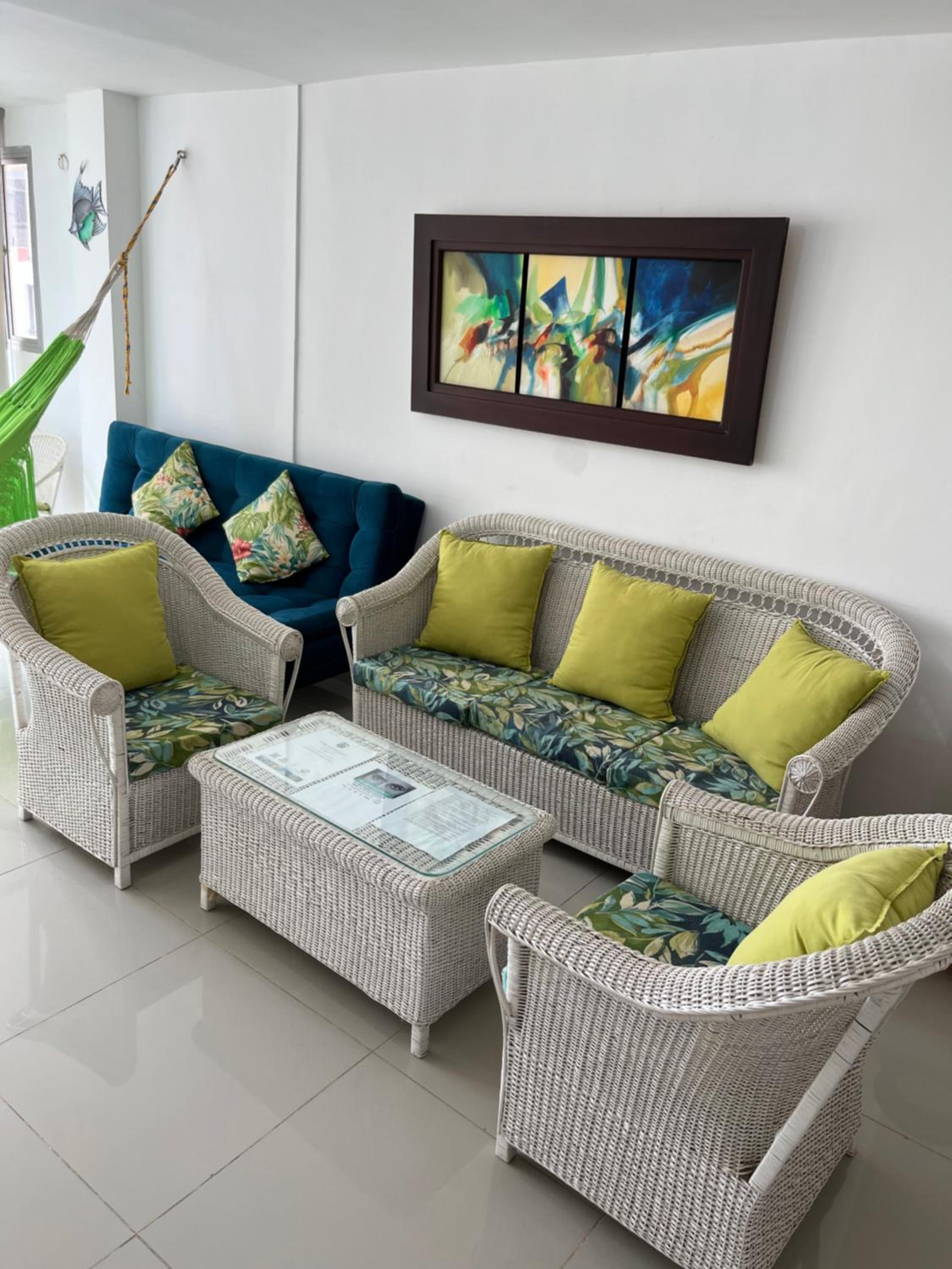 Apartamento en el Rodadero, Confortable y amplio, con vista al mar, a 80mt de la playa, DELAMAR Apartmet view 5