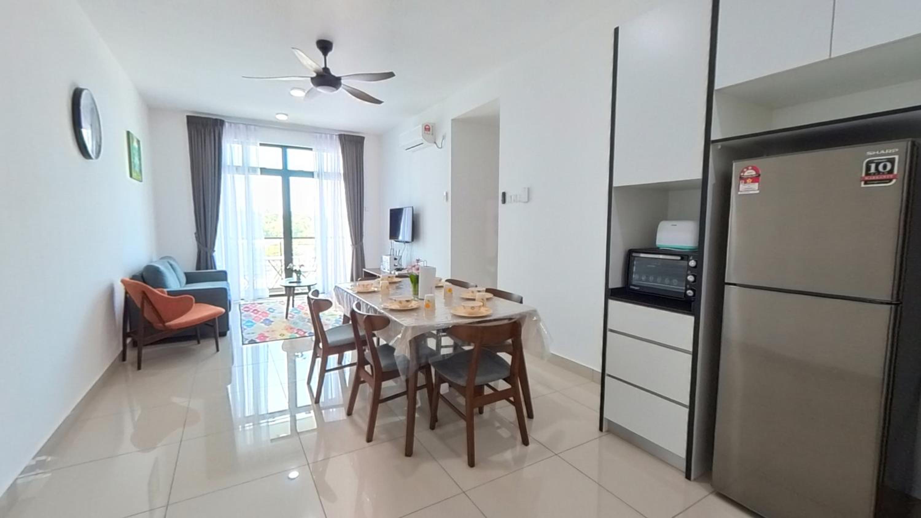 2 Parking Comfy Condo Desaru Town PoolNetflix