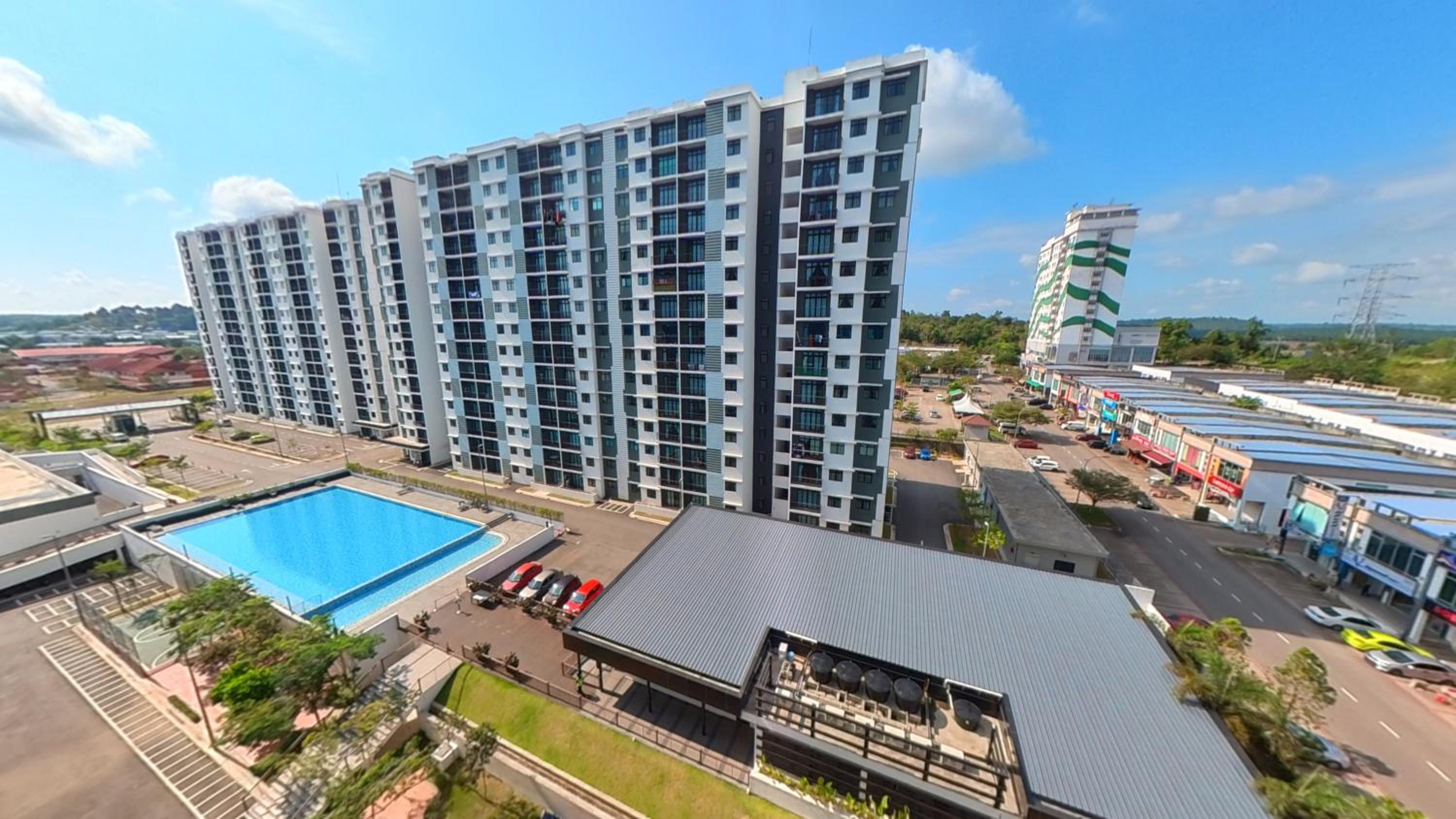 2 Parking Comfy Condo Desaru Town PoolNetflix