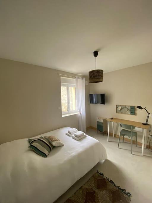 Maison 200m2- 9 chambres avec sdb - 16-18 personnes - séminaire-Proche Centre-Ville-Gare et Arena-terrasse